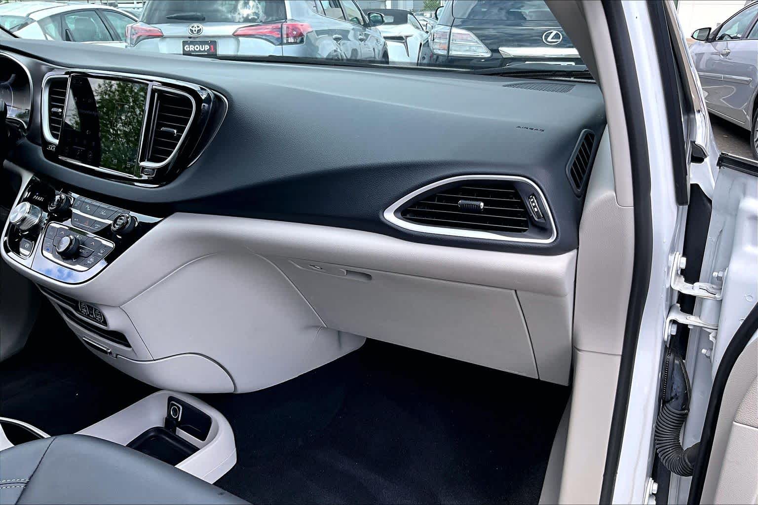 2024 Chrysler Pacifica Touring L Bright White Clearcoat at Tomball Chrysler Dodge Jeep Ram