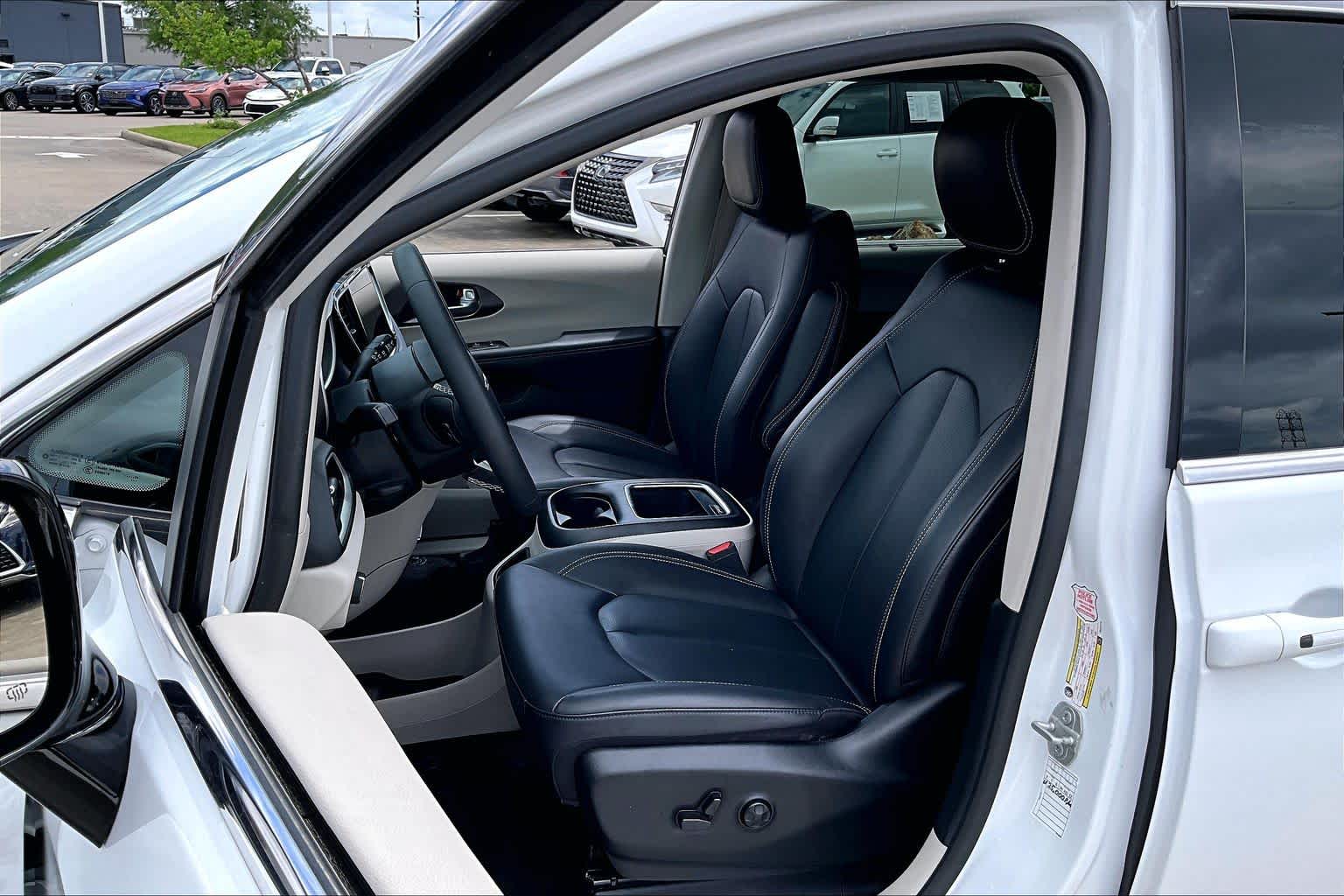2024 Chrysler Pacifica Touring L Bright White Clearcoat at Tomball Chrysler Dodge Jeep Ram
