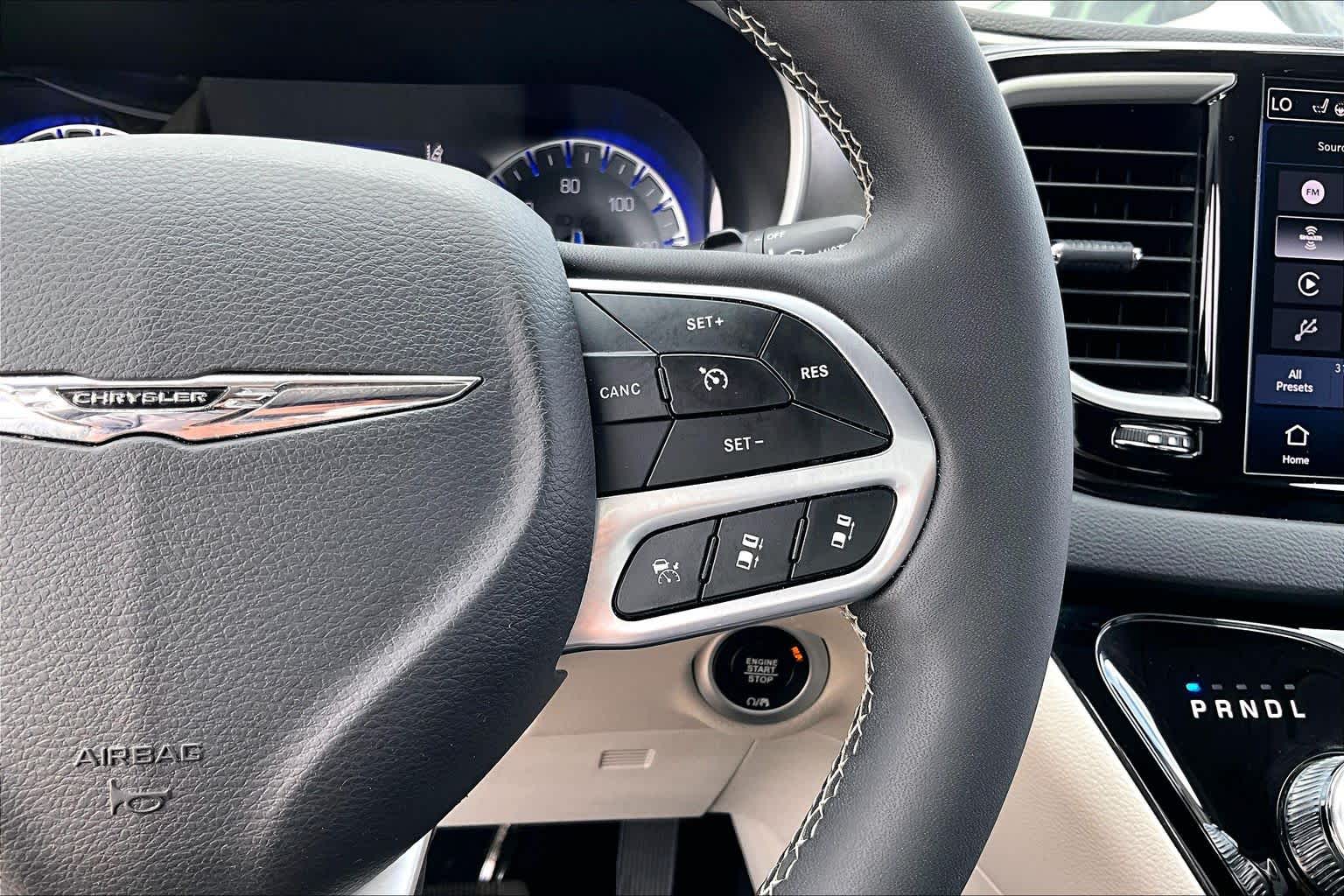 2024 Chrysler Pacifica Touring L Bright White Clearcoat at Tomball Chrysler Dodge Jeep Ram