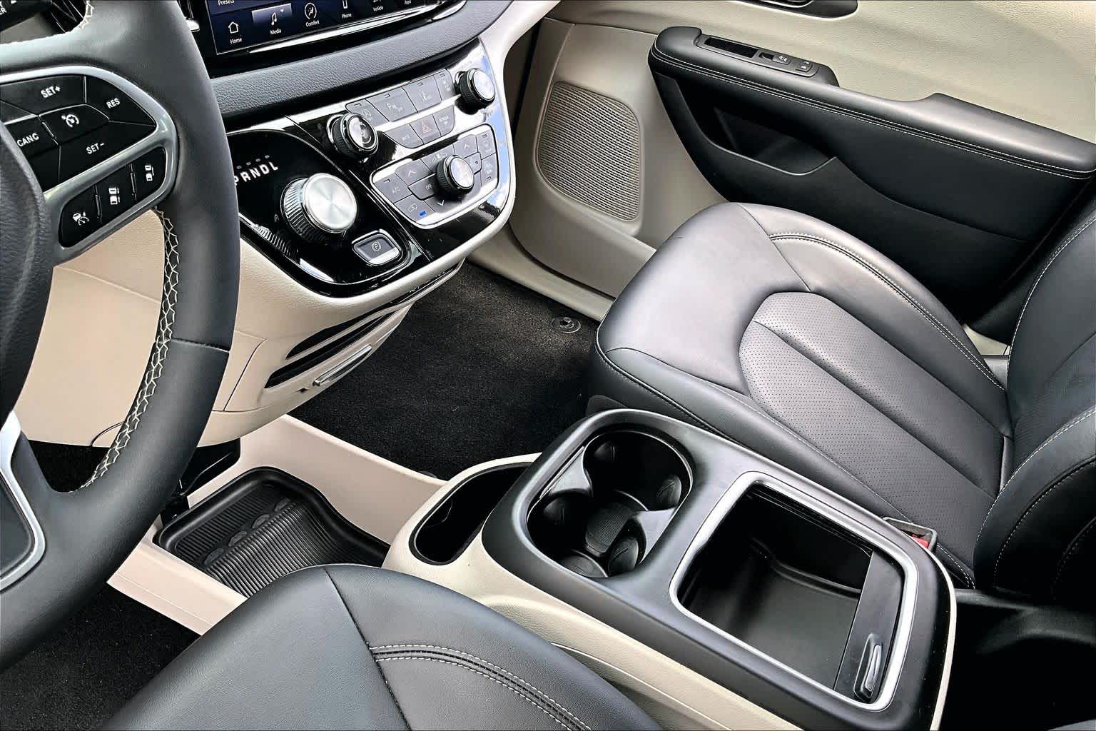 2024 Chrysler Pacifica Touring L Bright White Clearcoat at Tomball Chrysler Dodge Jeep Ram
