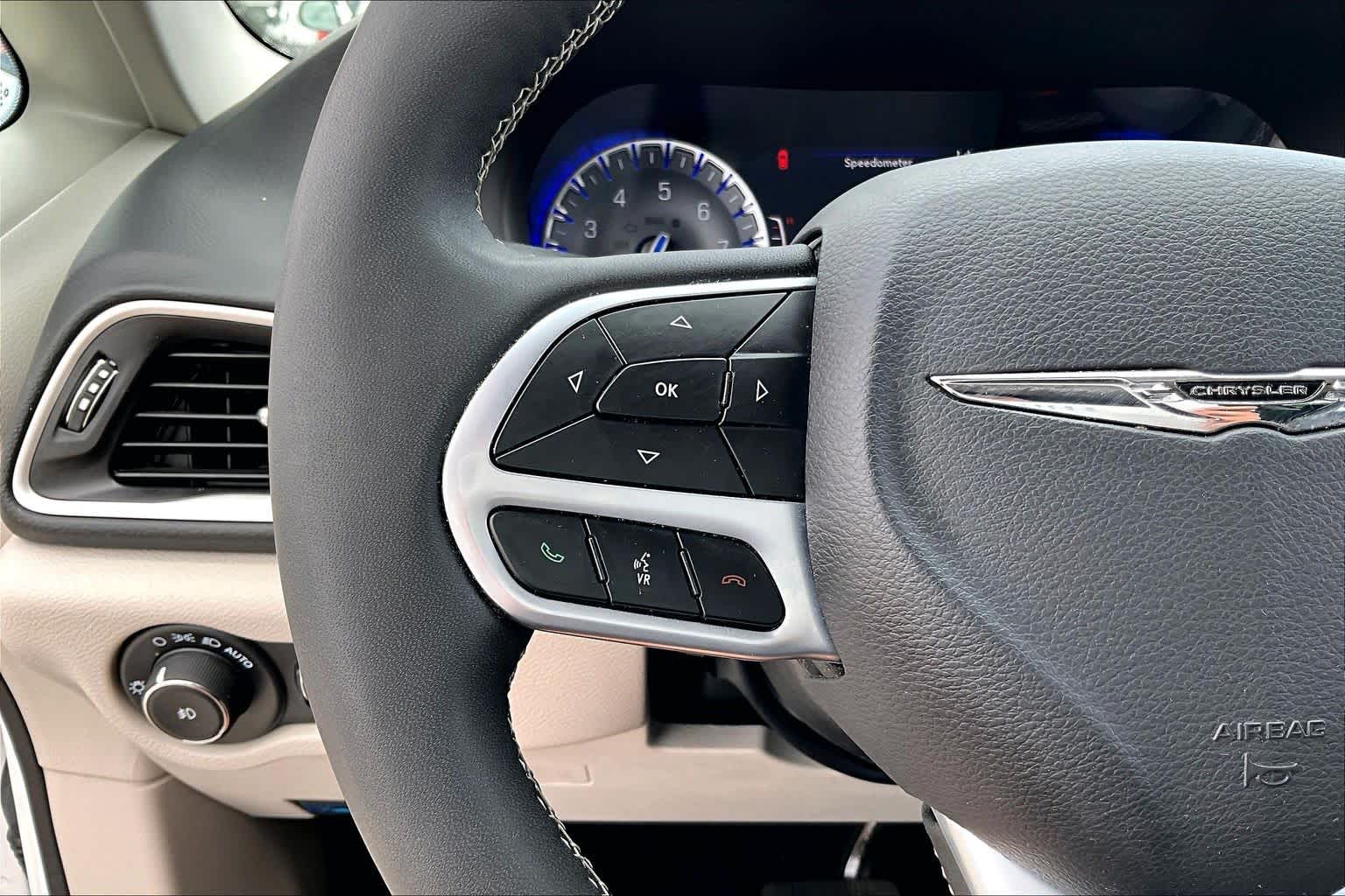 2024 Chrysler Pacifica Touring L Bright White Clearcoat at Tomball Chrysler Dodge Jeep Ram
