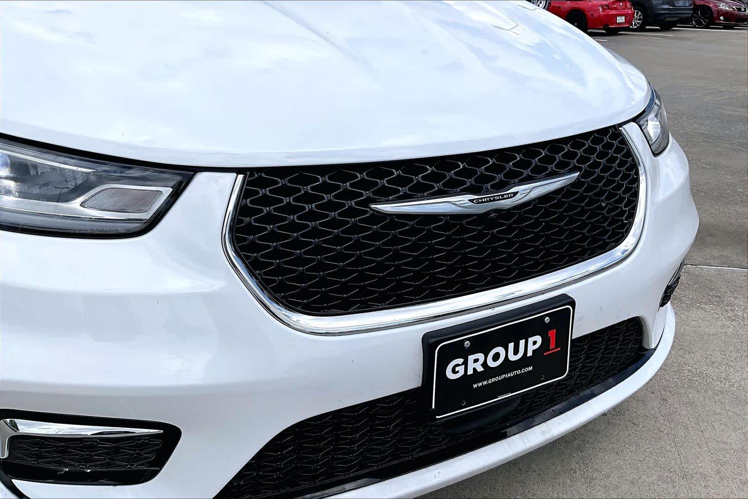 2024 Chrysler Pacifica Touring L Bright White Clearcoat at Tomball Chrysler Dodge Jeep Ram