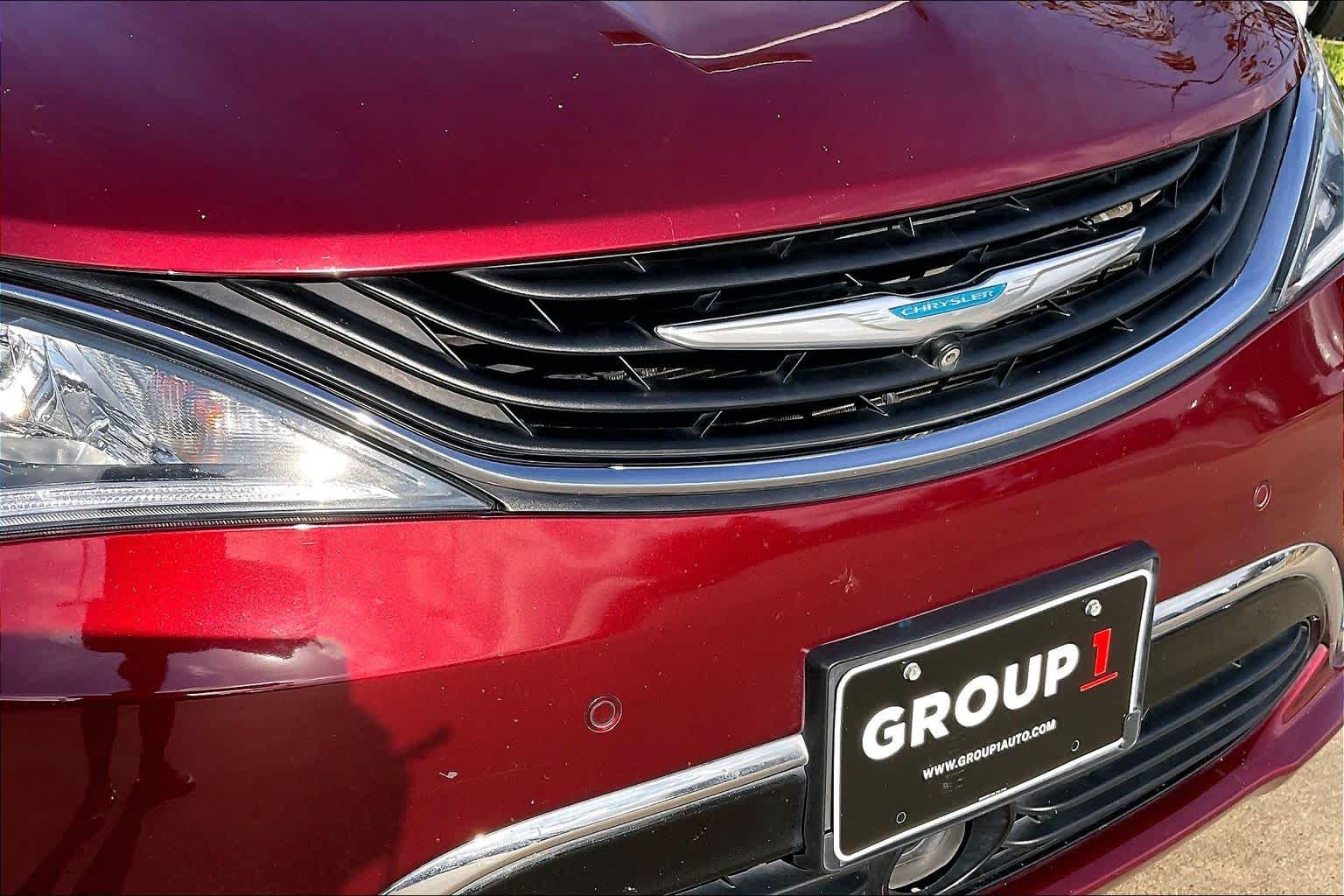 2018 Chrysler Pacifica Hybrid Limited Velvet Red Pearlcoat at AutoNation Ford Gulf Fwy