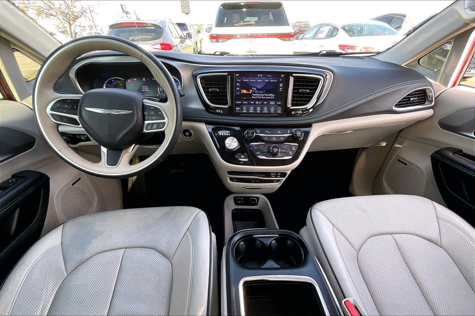2018 Chrysler Pacifica Hybrid Limited Velvet Red Pearlcoat at AutoNation Ford Gulf Fwy