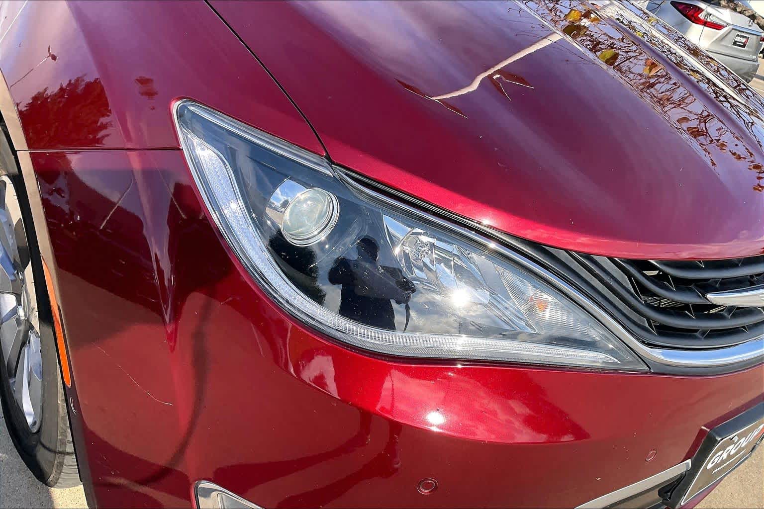 2018 Chrysler Pacifica Hybrid Limited Velvet Red Pearlcoat at AutoNation Ford Gulf Fwy
