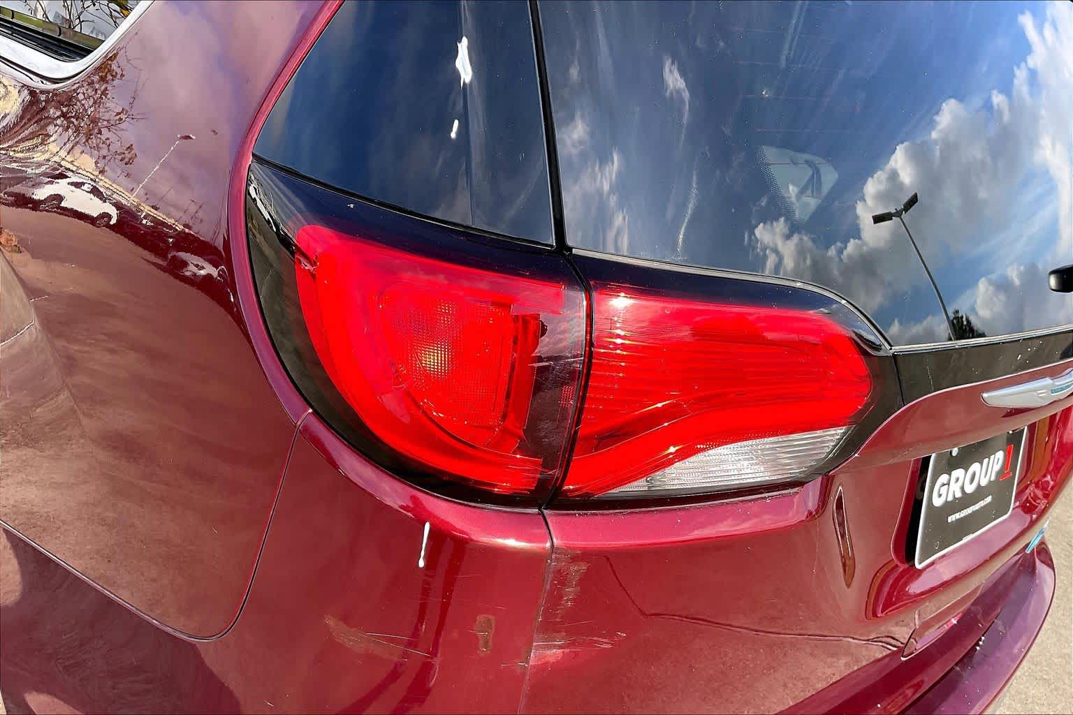 2018 Chrysler Pacifica Hybrid Limited Velvet Red Pearlcoat at AutoNation Ford Gulf Fwy