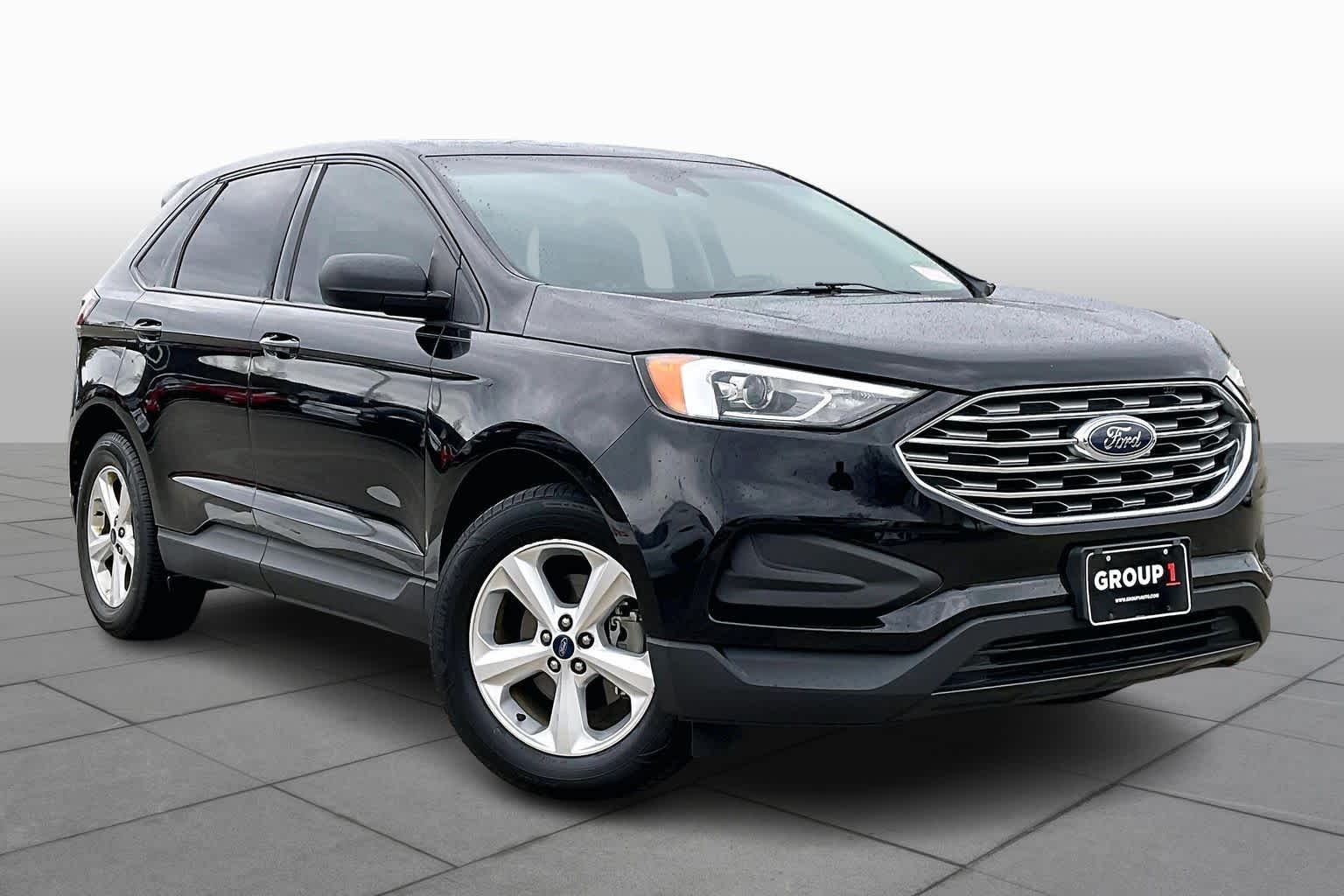 2019 Ford Edge SE Agate Black Metallic at AutoNation Ford Gulf Fwy
