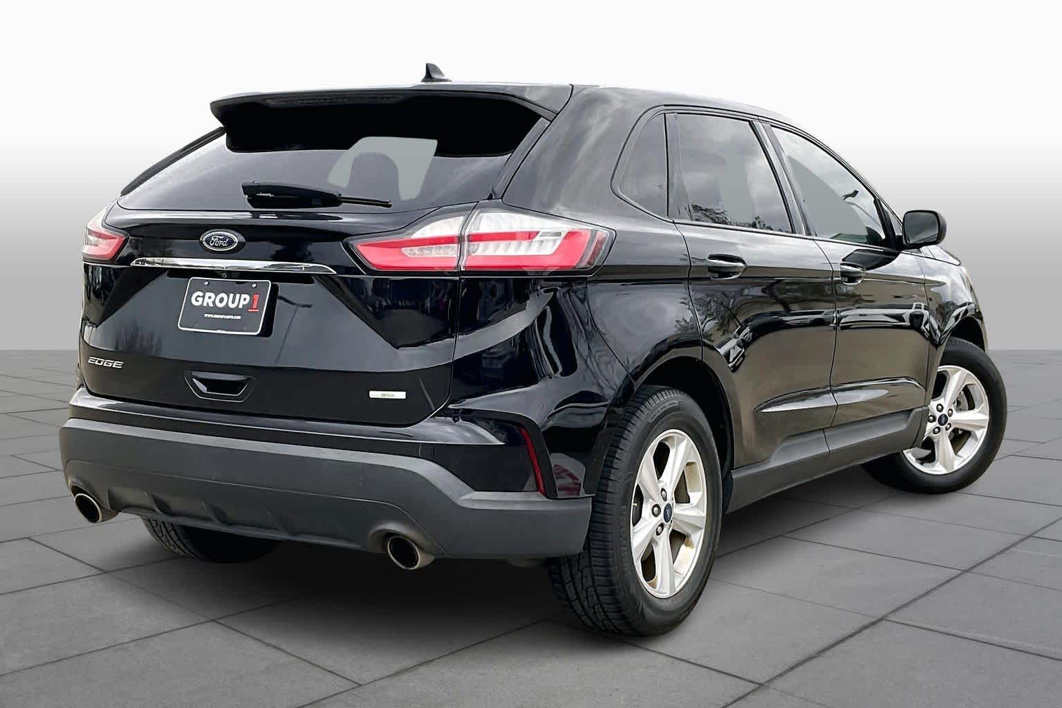 2019 Ford Edge SE Agate Black Metallic at AutoNation Ford Gulf Fwy