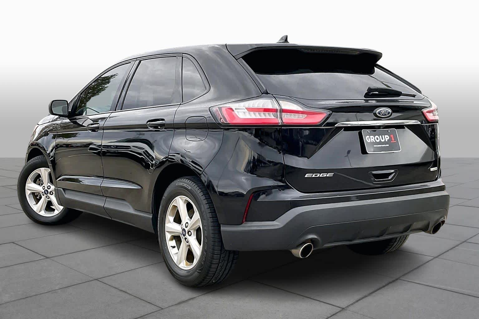 2019 Ford Edge SE Agate Black Metallic at AutoNation Ford Gulf Fwy