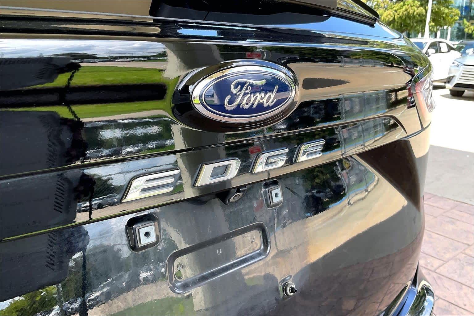 2022 Ford Edge ST-Line Agate Black Metallic at Tomball Ford