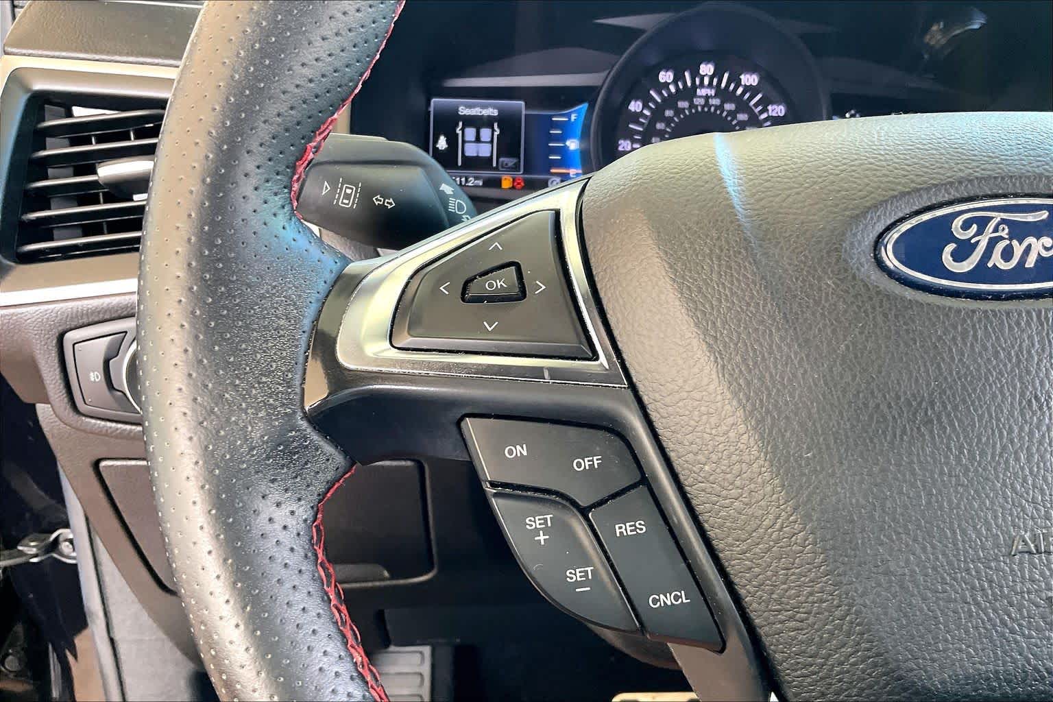 2022 Ford Edge ST-Line Agate Black Metallic at Tomball Ford