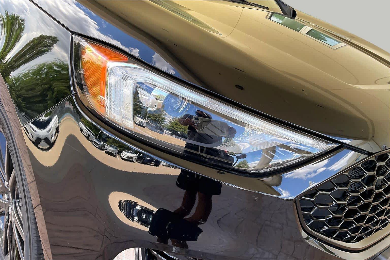 2022 Ford Edge ST-Line Agate Black Metallic at Tomball Ford