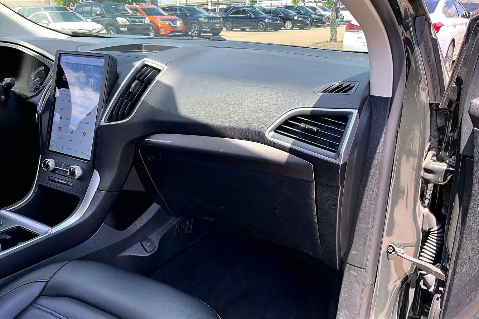 2024 Ford Edge SEL Forged Green Metallic at Group 1 Toyota Southwest