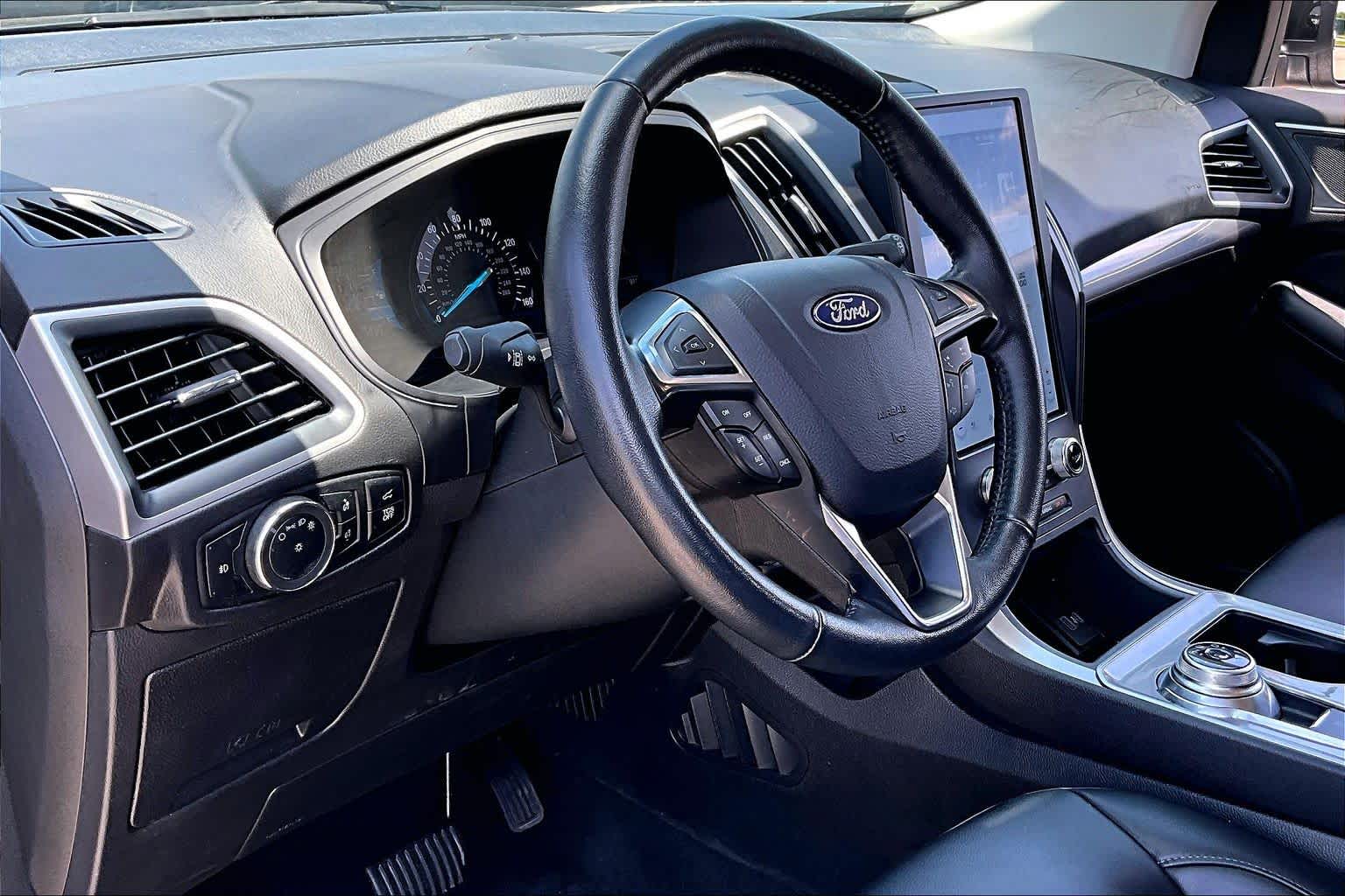 2024 Ford Edge SEL Forged Green Metallic at Group 1 Toyota Southwest