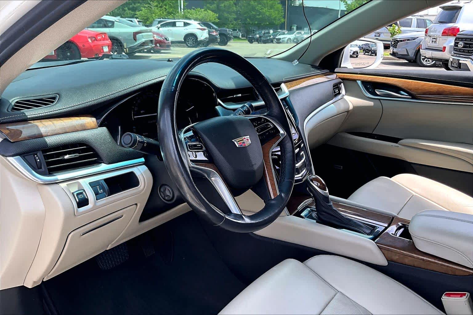 2019 Cadillac XTS Luxury Crystal White Tricoat at Davis Chevrolet
