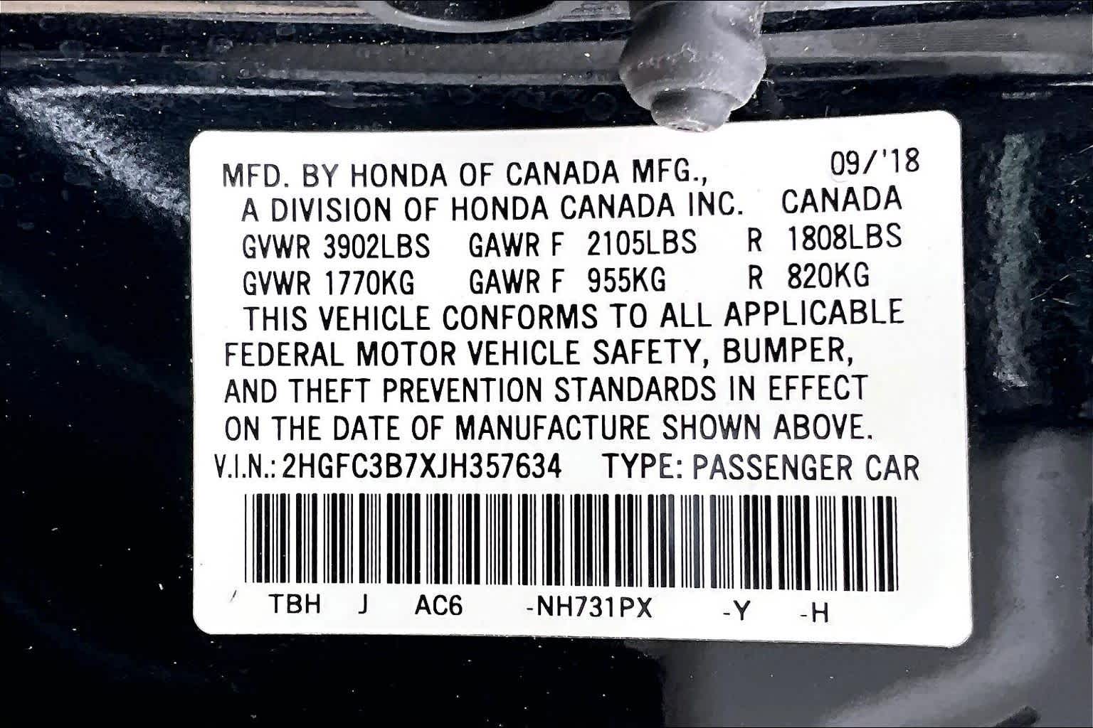 2018 Honda Civic Coupe photo 33 of 33