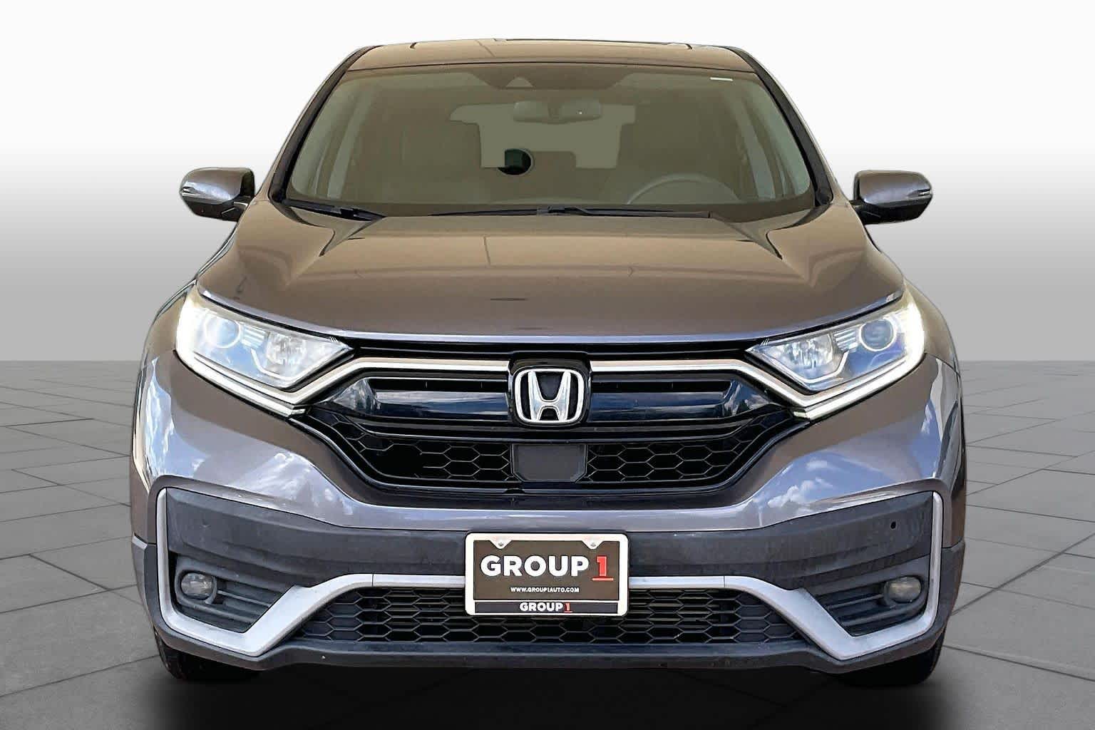 2021 Honda CR-V EX-L Modern Steel Metallic at Honda of Clear Lake
