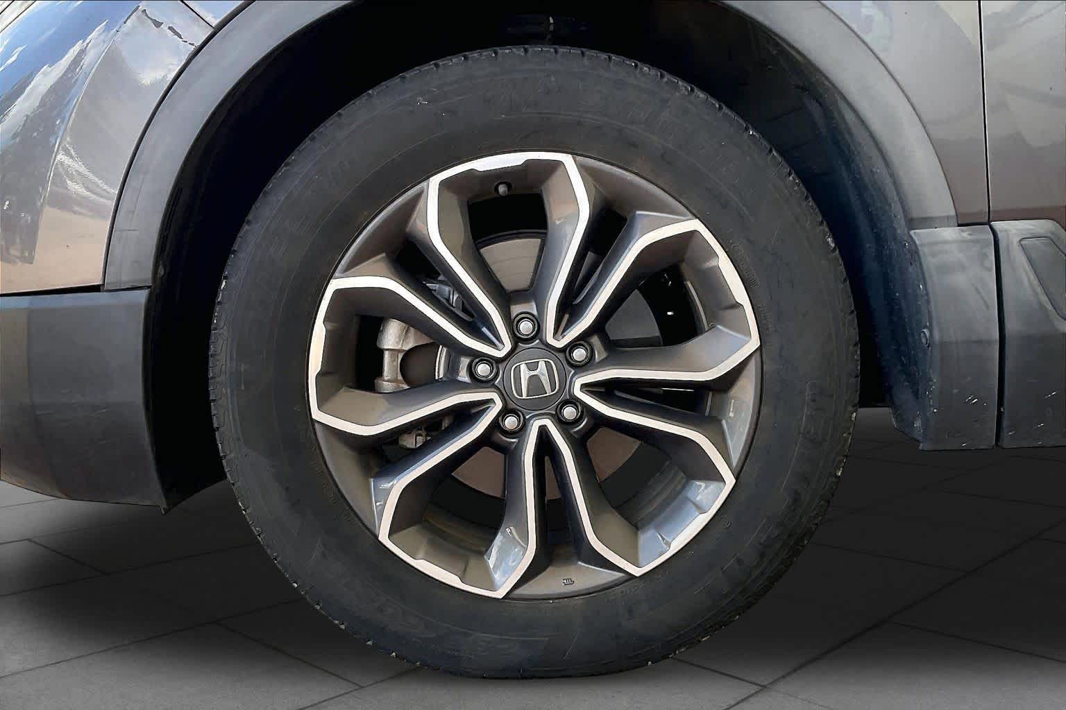 2021 Honda CR-V EX-L Modern Steel Metallic at Honda of Clear Lake