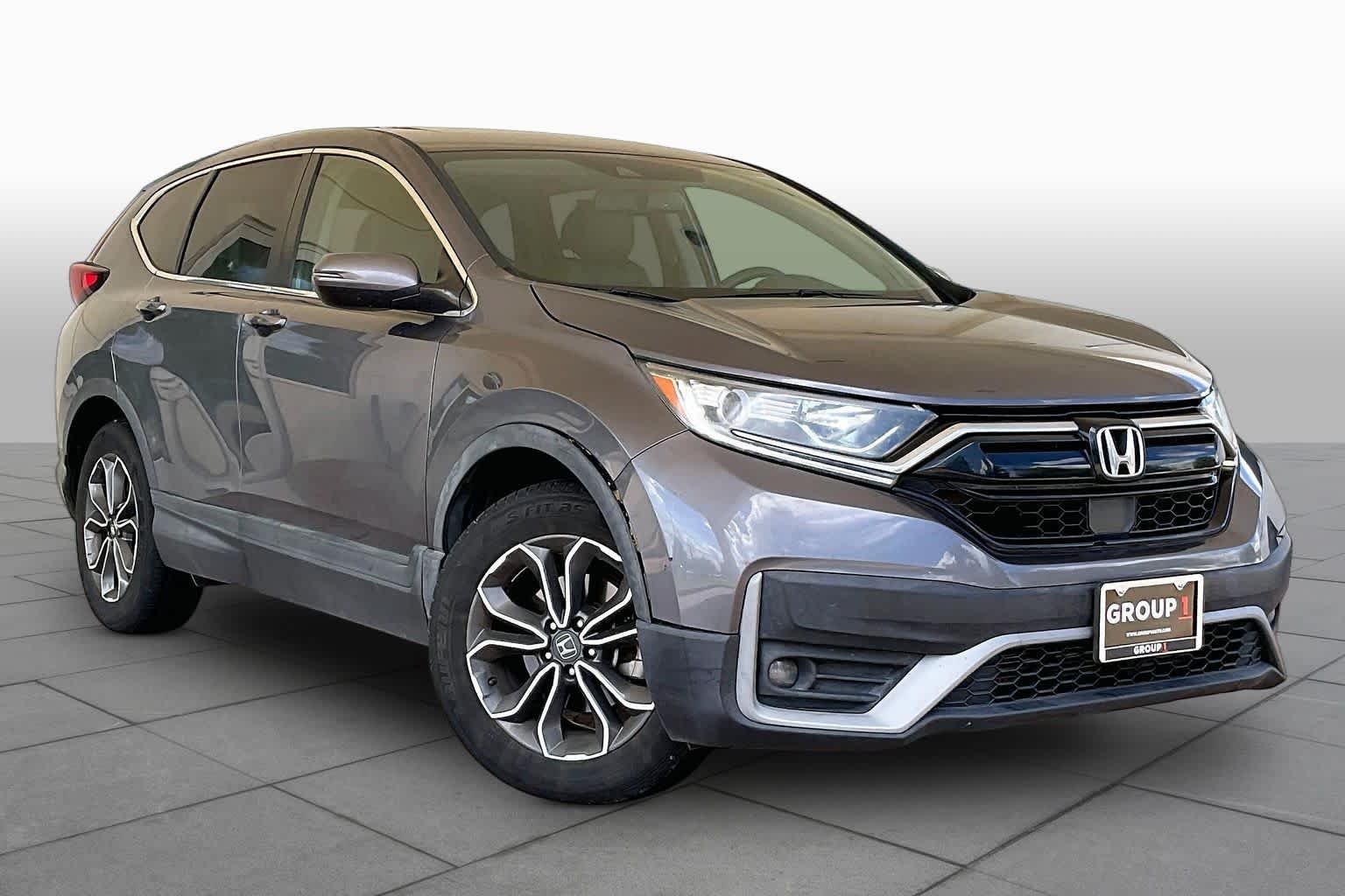 2021 Honda CR-V EX-L Modern Steel Metallic at Honda of Clear Lake