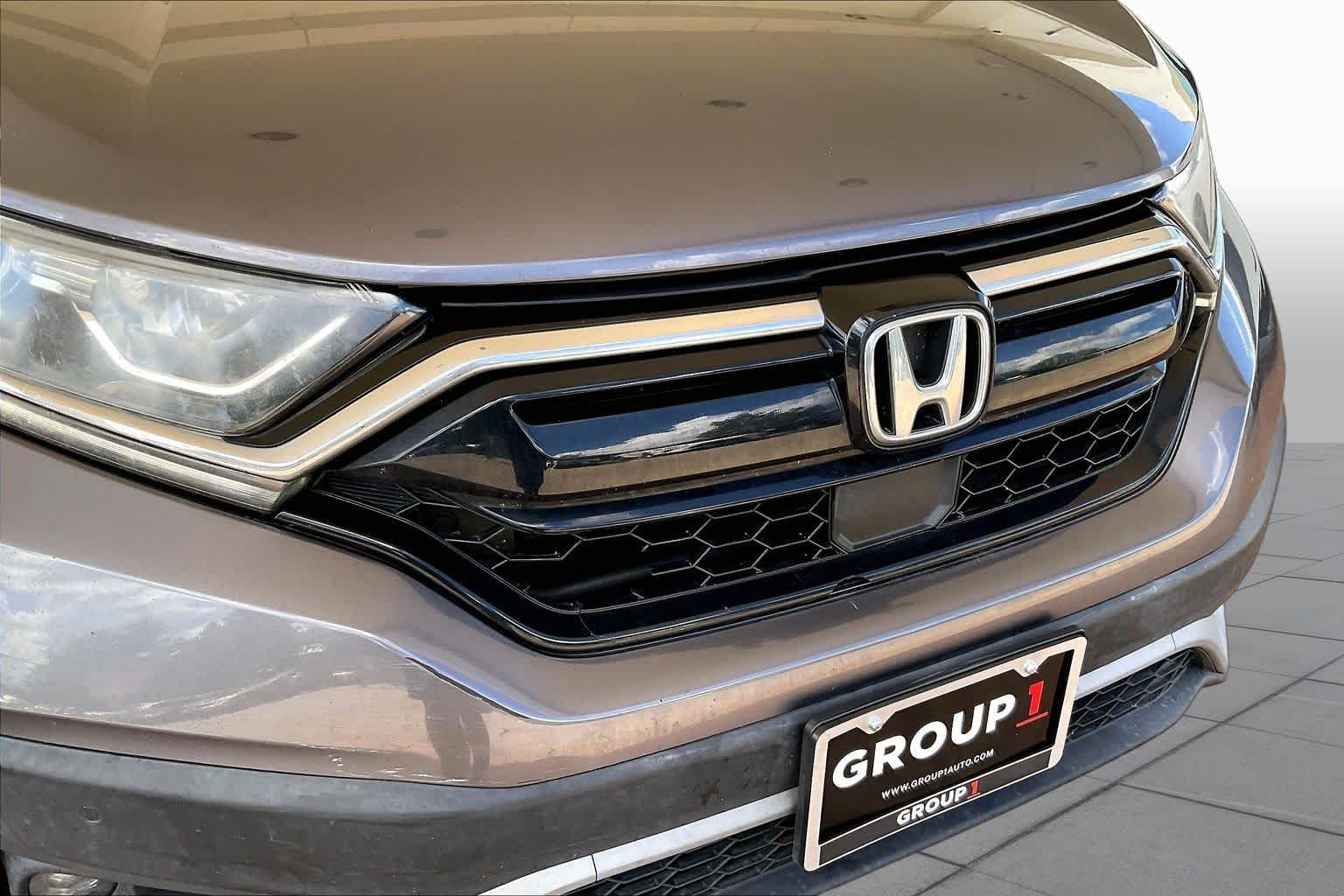 2021 Honda CR-V EX-L Modern Steel Metallic at Honda of Clear Lake