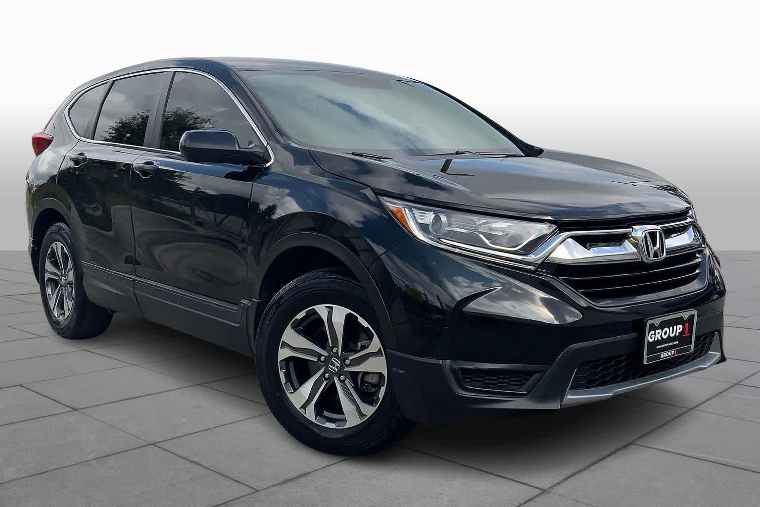2019 Honda CR-V LX Crystal Black Pearl at Honda of Clear Lake