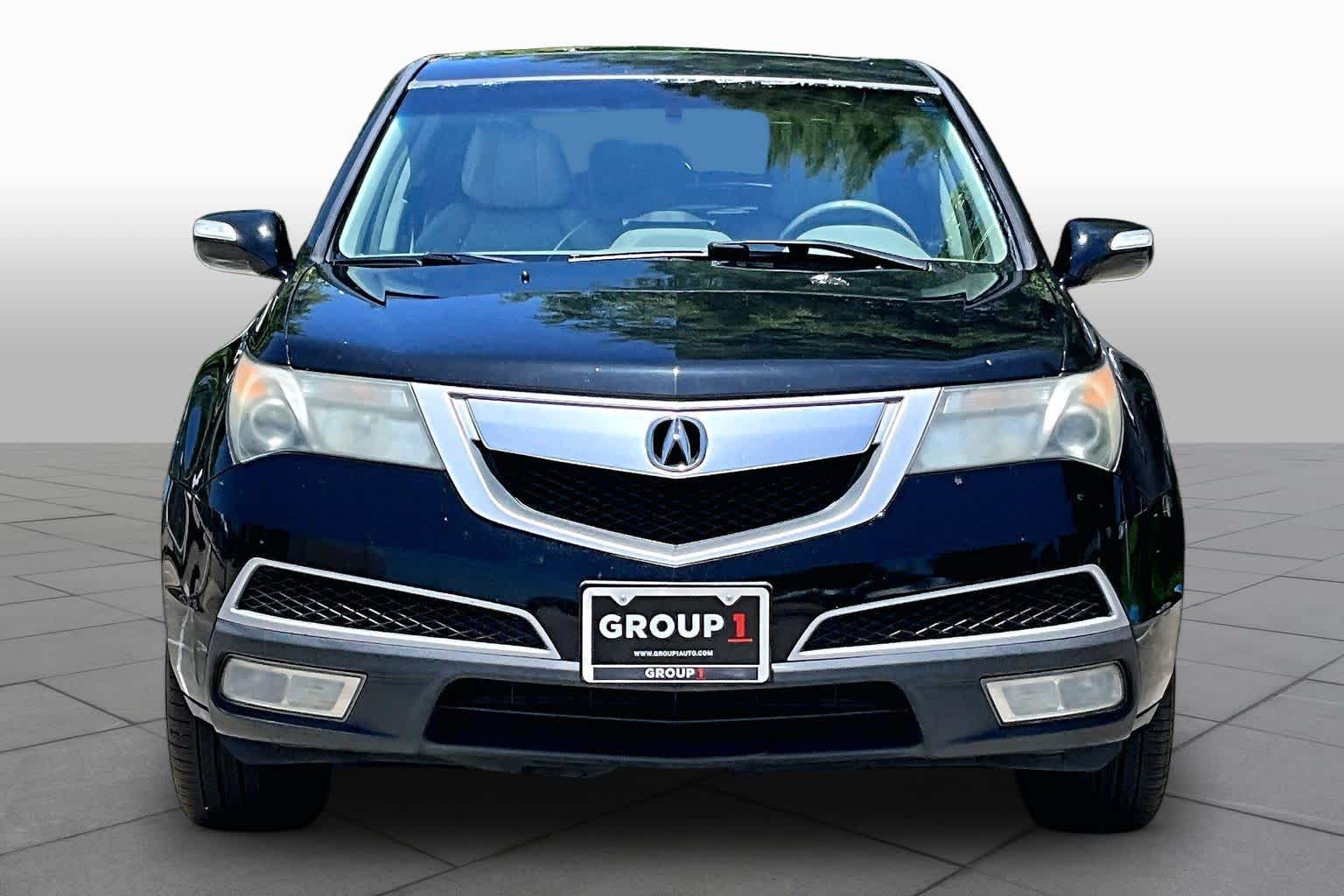 2012 Acura MDX Tech Pkg Crystal Black Pearl at Beck & Masten Kia