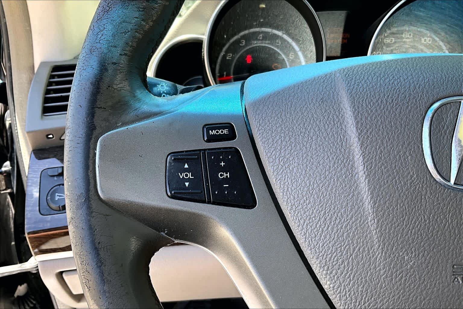 2012 Acura MDX Tech Pkg Crystal Black Pearl at Beck & Masten Kia