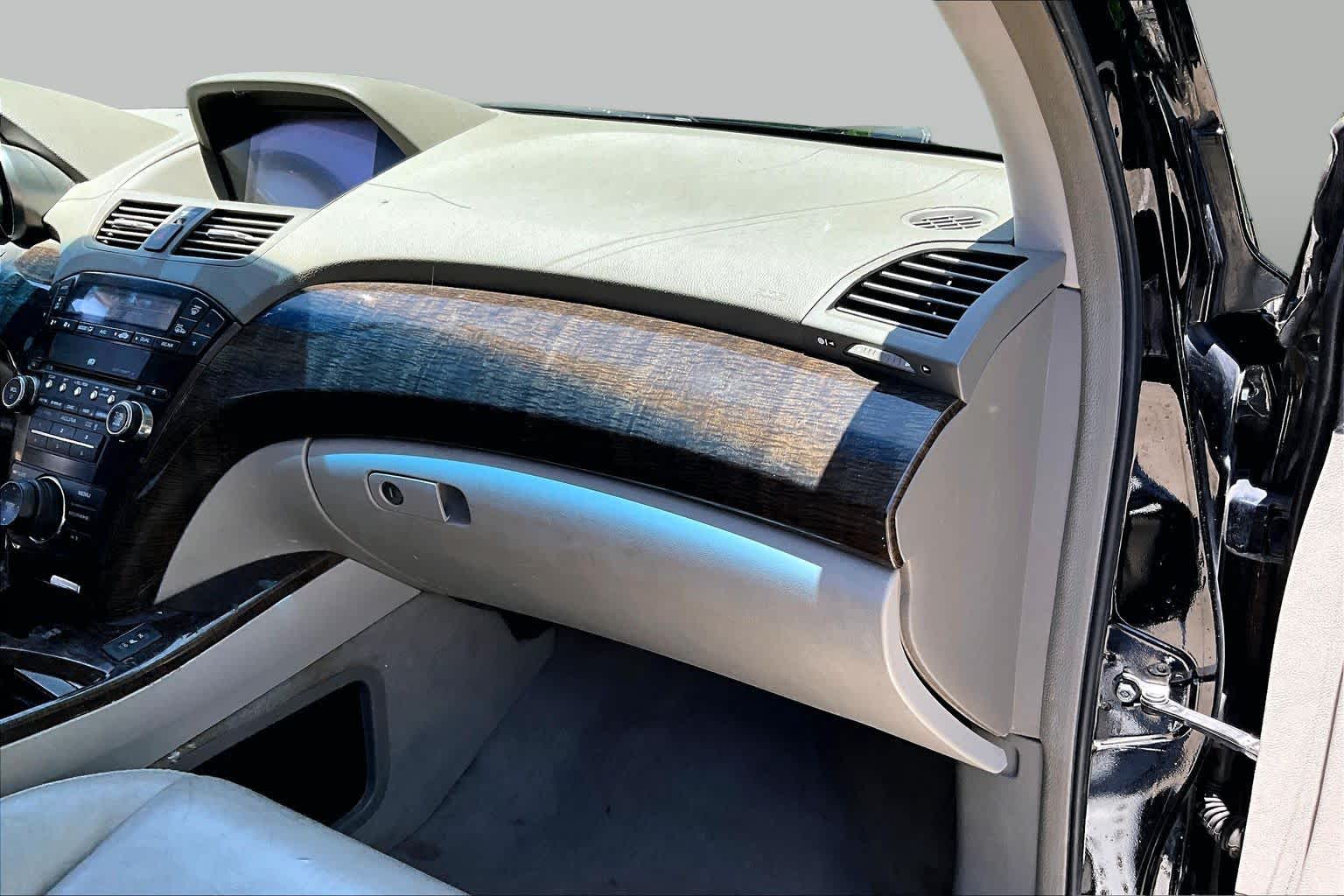 2012 Acura MDX Tech Pkg Crystal Black Pearl at Beck & Masten Kia