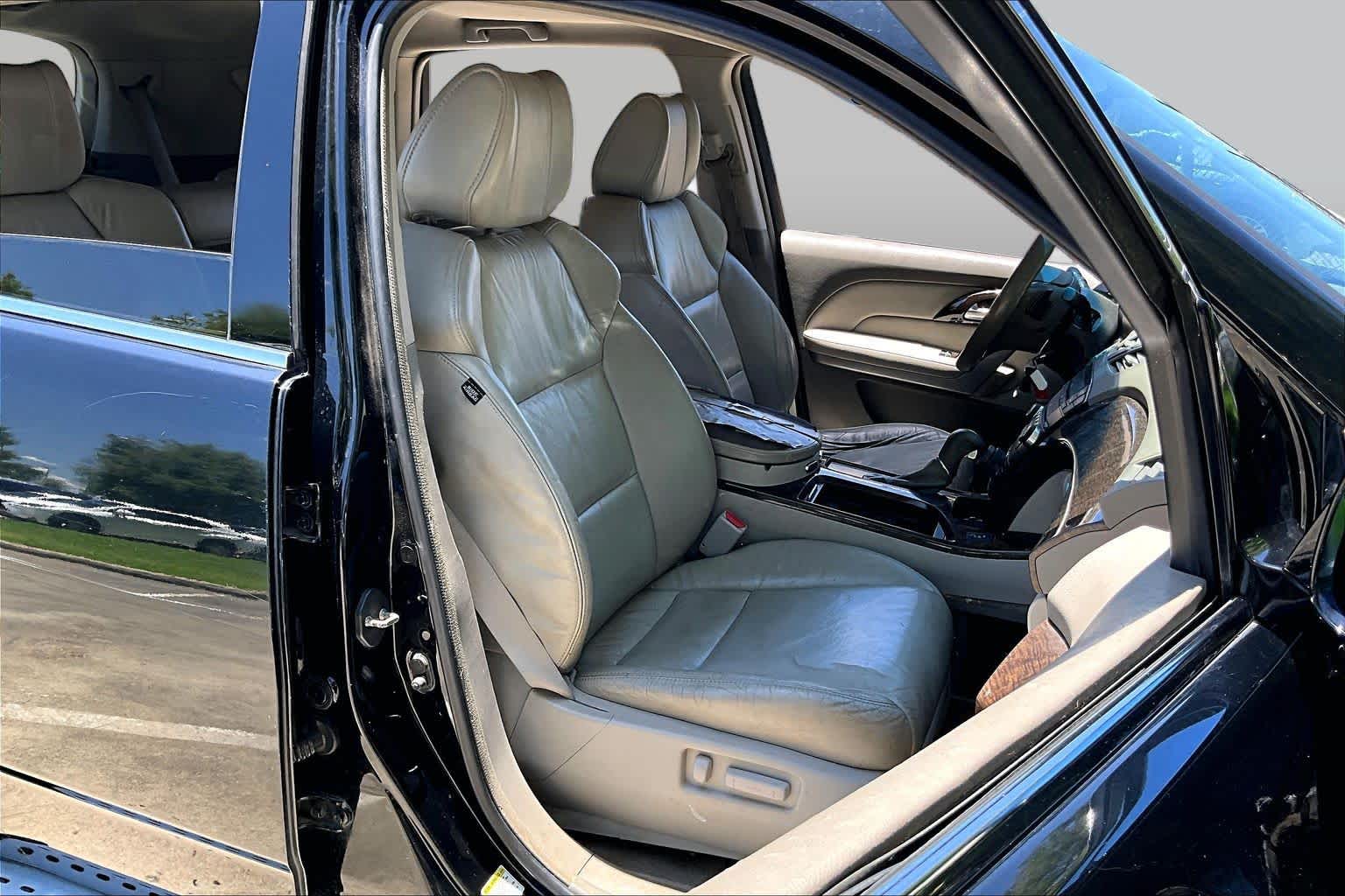 2012 Acura MDX Tech Pkg Crystal Black Pearl at Beck & Masten Kia