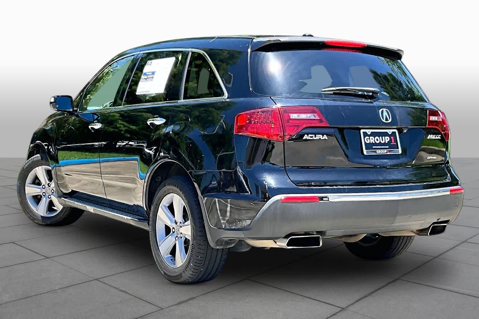 2012 Acura MDX Tech Pkg Crystal Black Pearl at Beck & Masten Kia