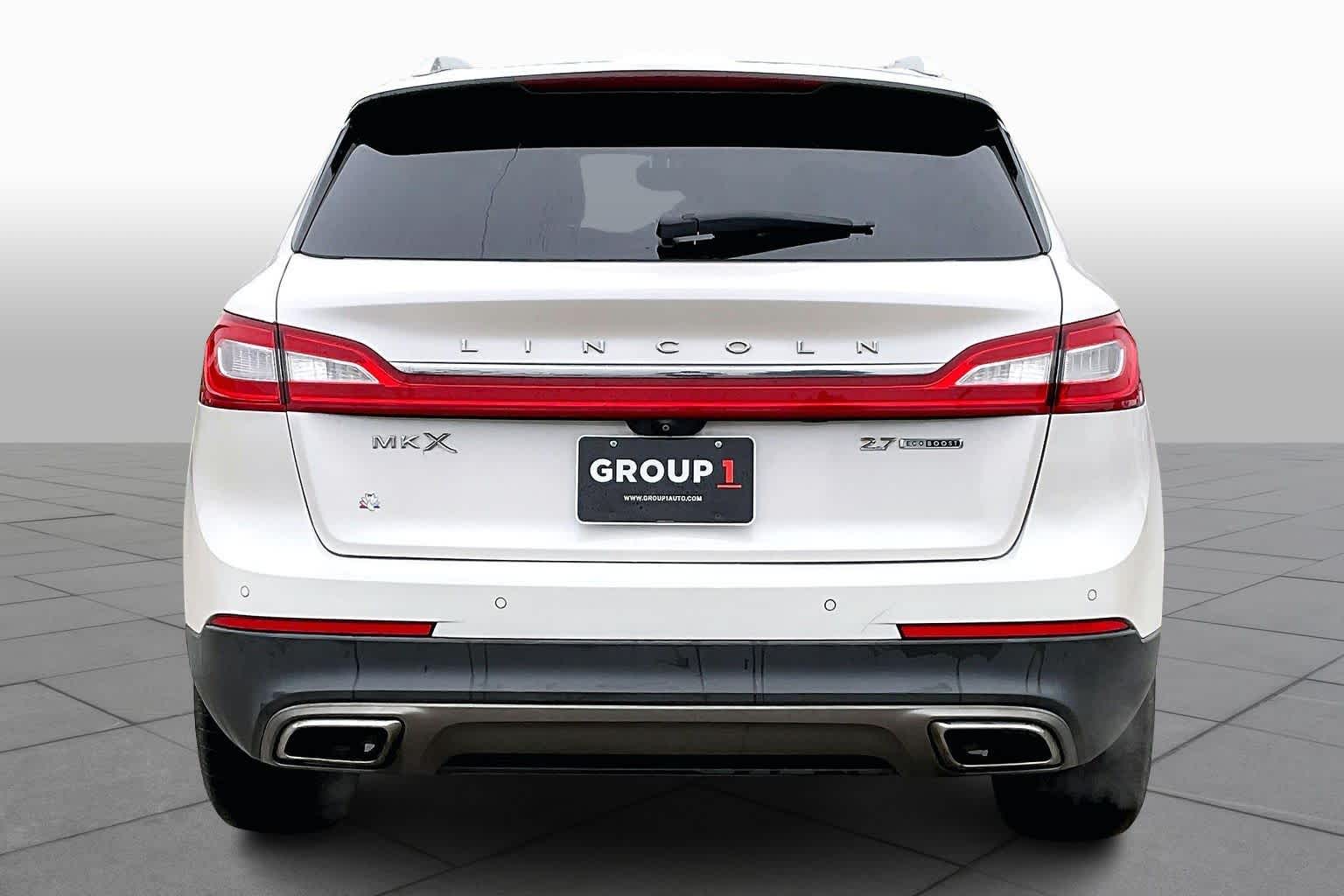 2016 Lincoln MKX Select White Platinum Metallic Tri-Coat at Mac Haik Ford