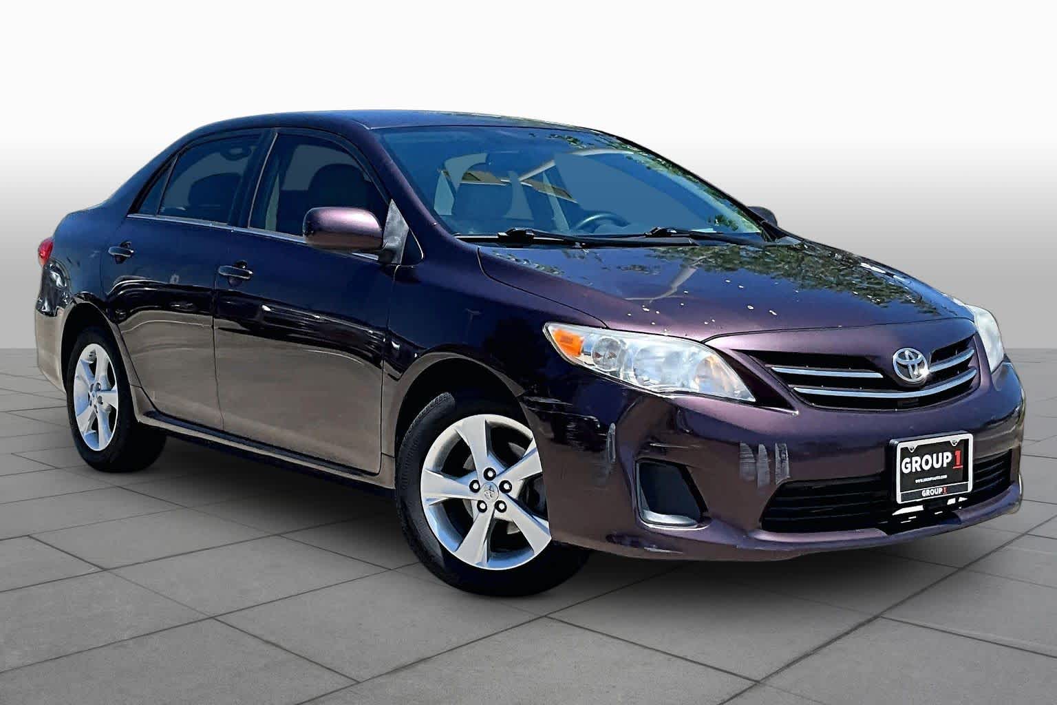 2013 Toyota Corolla LE Special Edition Black Currant Metallic at Lexus Southwest Houston