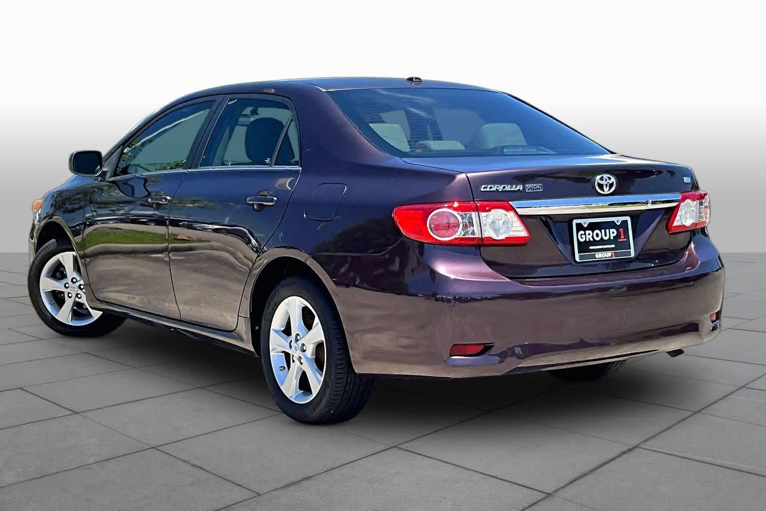 2013 Toyota Corolla LE Special Edition Black Currant Metallic at Lexus Southwest Houston