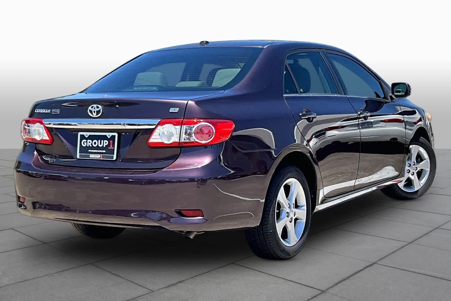 2013 Toyota Corolla LE Special Edition Black Currant Metallic at Lexus Southwest Houston