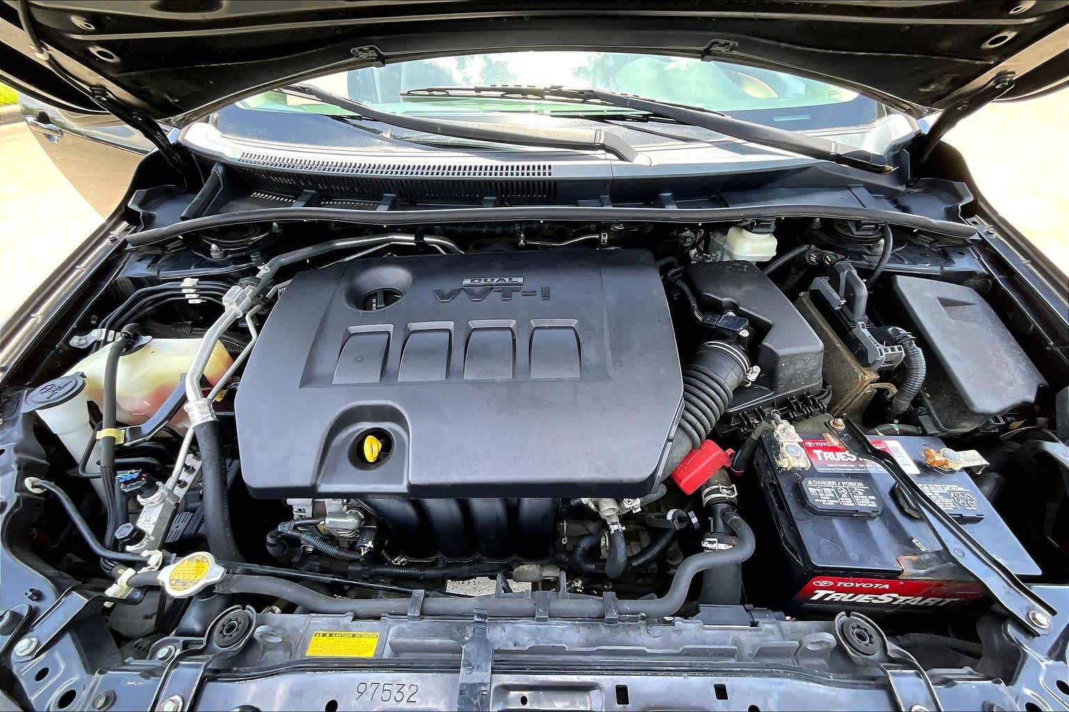 2012 Toyota Corolla LE Black Sand Pearl at Westside Kia