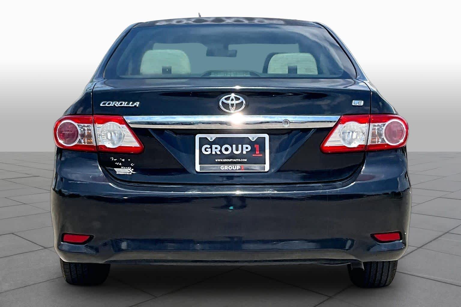2012 Toyota Corolla LE Black Sand Pearl at Westside Kia