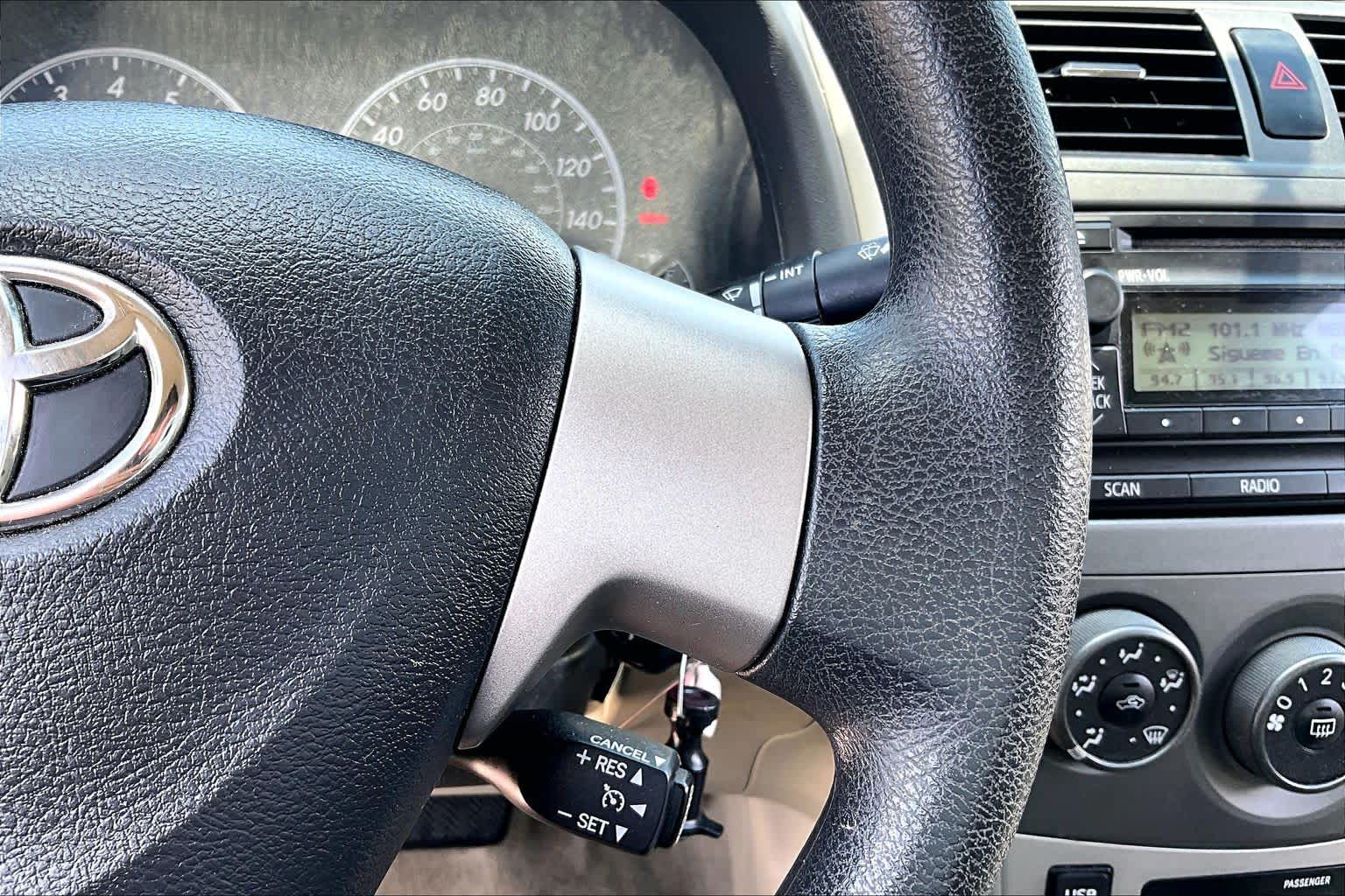 2012 Toyota Corolla LE Black Sand Pearl at Westside Kia