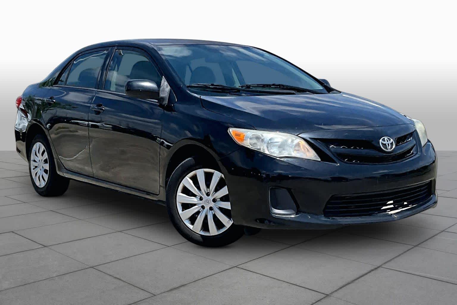 2012 Toyota Corolla LE Black Sand Pearl at Westside Kia