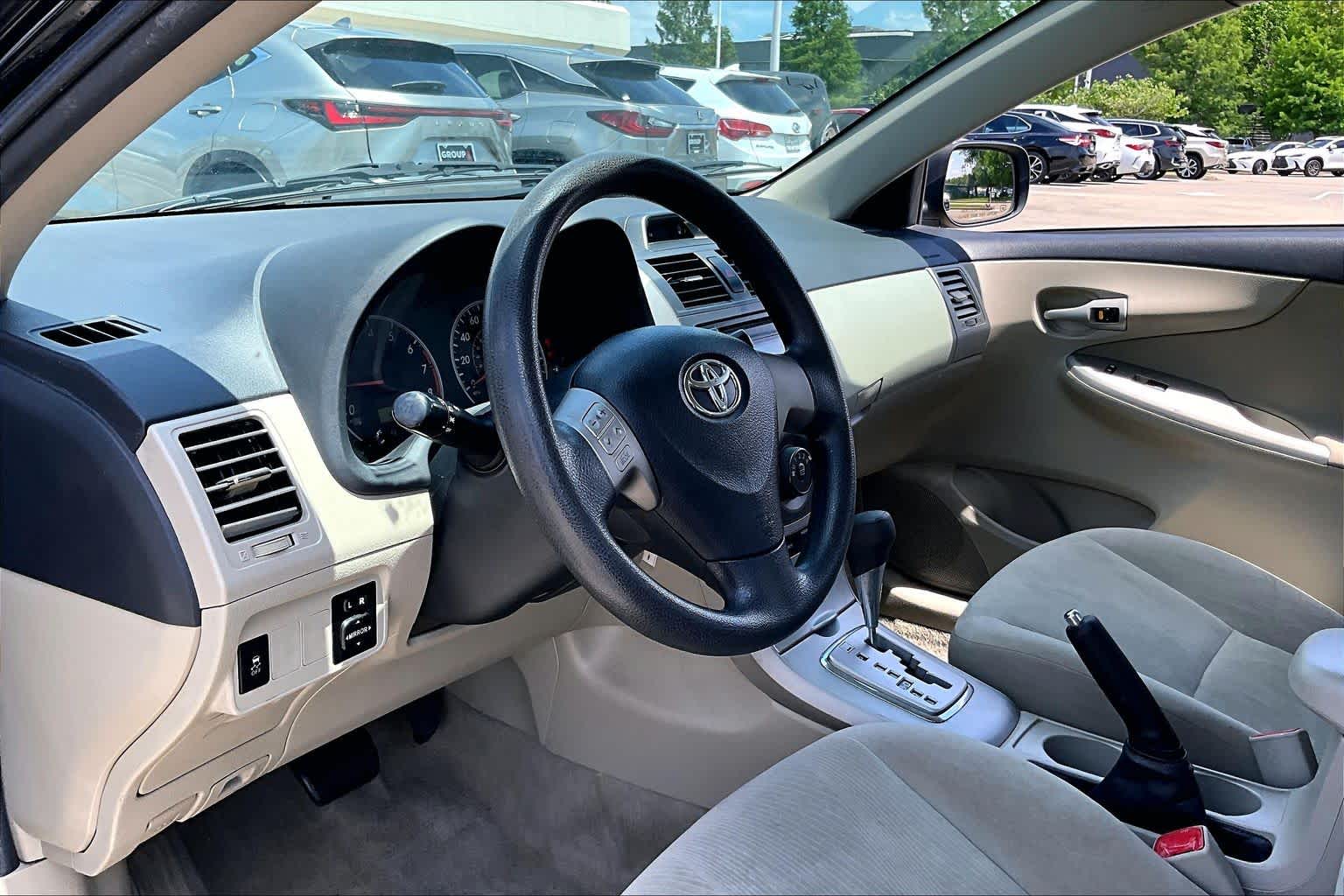 2012 Toyota Corolla LE Black Sand Pearl at Westside Kia