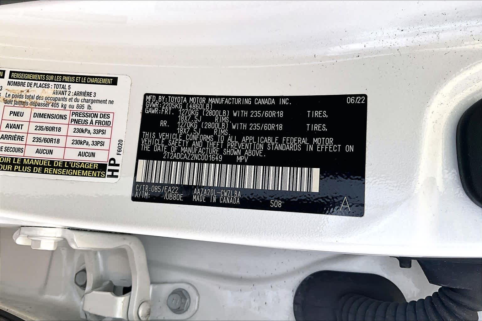 2022 Lexus NX 250  Eminent White Pearl at Lexus of Clear Lake