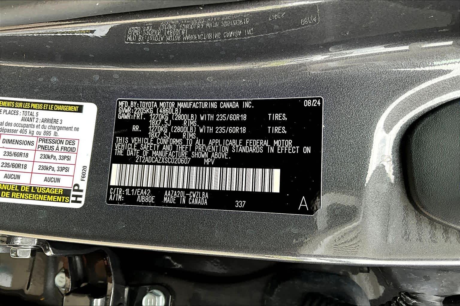 2025 Lexus NX 250  Cloudburst Gray at Lexus of Clear Lake
