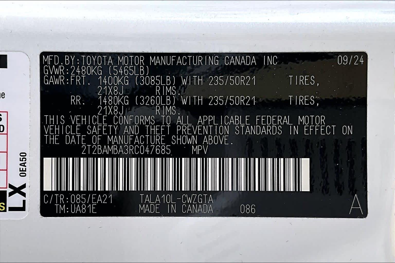 2024 Lexus RX 350 Premium  Eminent White Pearl at Lexus of Clear Lake