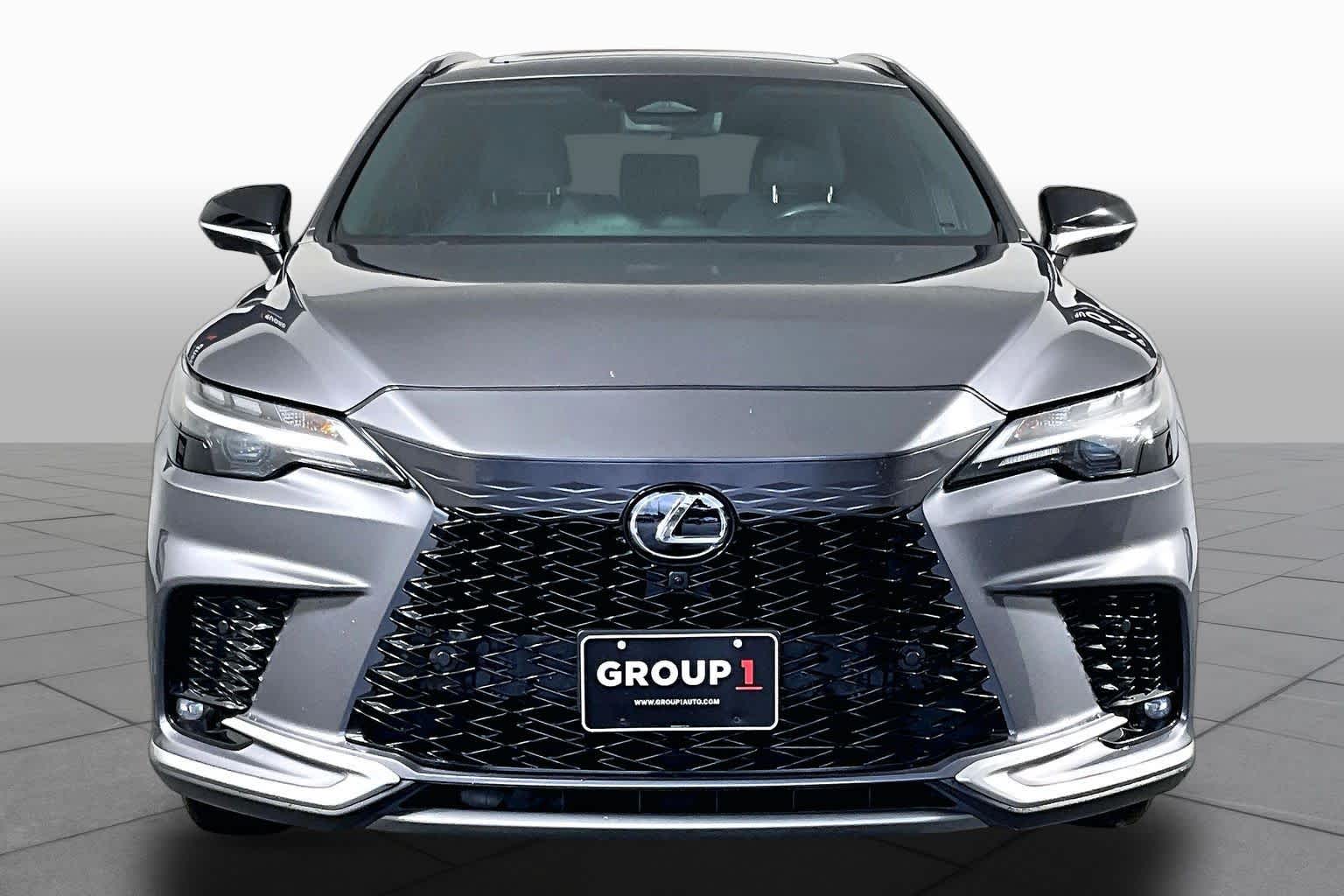 2023 Lexus RX 350 F SPORT Handling  Nebula Gray Pearl at Group 1 Toyota Southwest