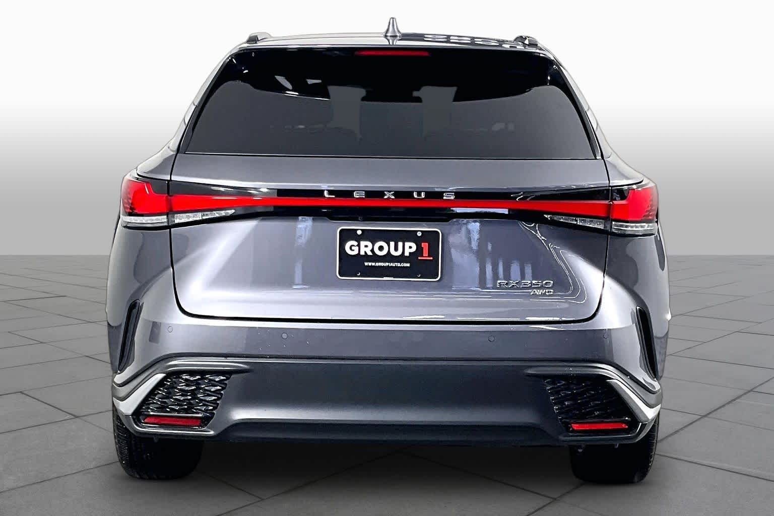 2023 Lexus RX 350 F SPORT Handling  Nebula Gray Pearl at Group 1 Toyota Southwest