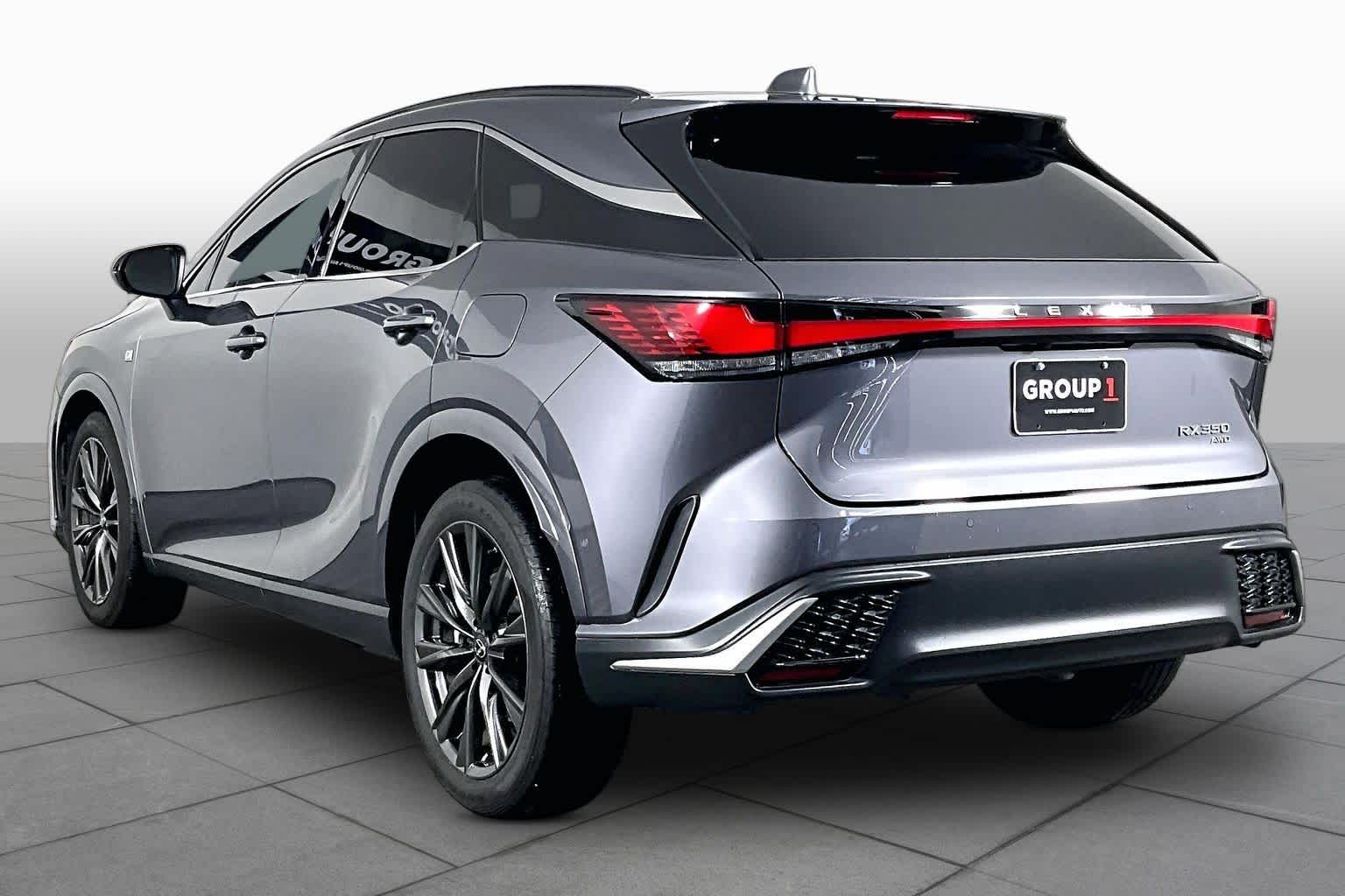 2023 Lexus RX 350 F SPORT Handling  Nebula Gray Pearl at Group 1 Toyota Southwest