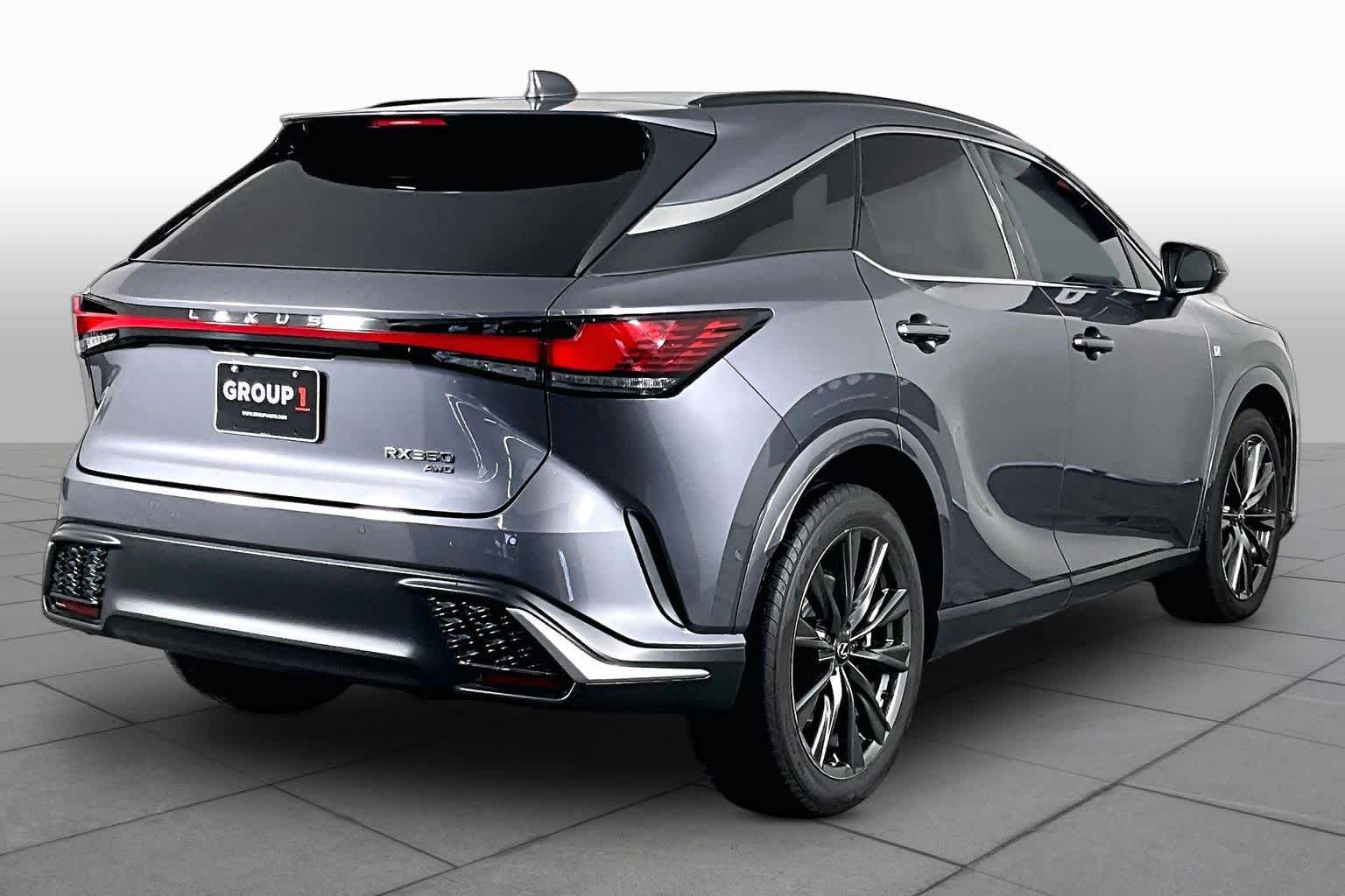2023 Lexus RX 350 F SPORT Handling  Nebula Gray Pearl at Group 1 Toyota Southwest