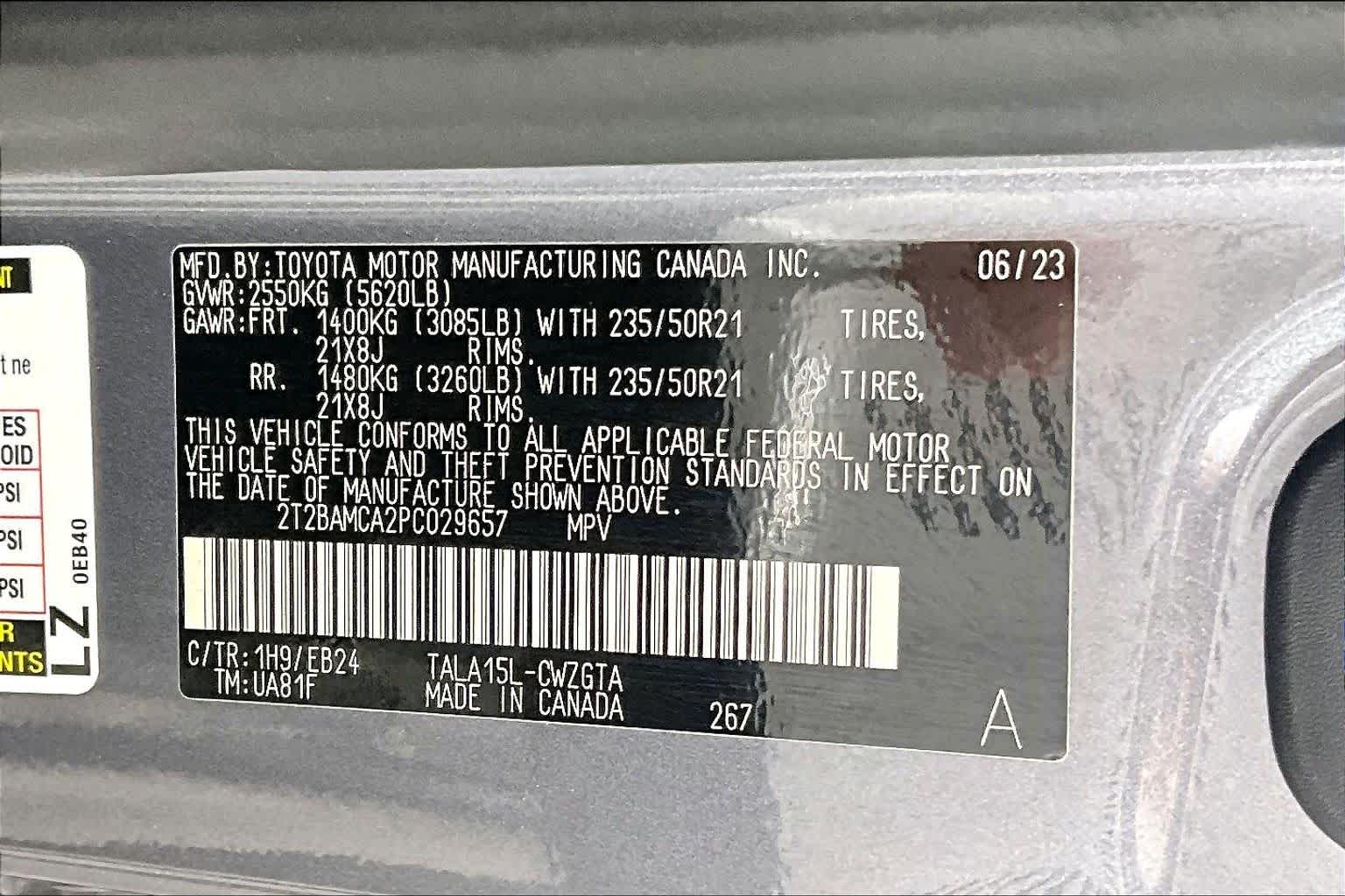 2023 Lexus RX 350 F SPORT Handling  Nebula Gray Pearl at Group 1 Toyota Southwest