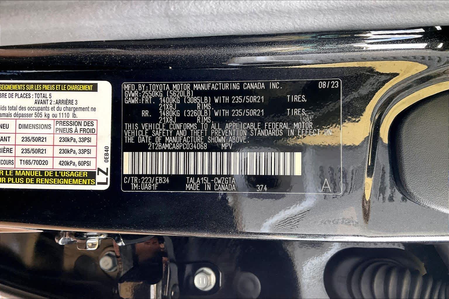 2023 Lexus RX 350 F SPORT Handling  Caviar at Beck & Masten Kia