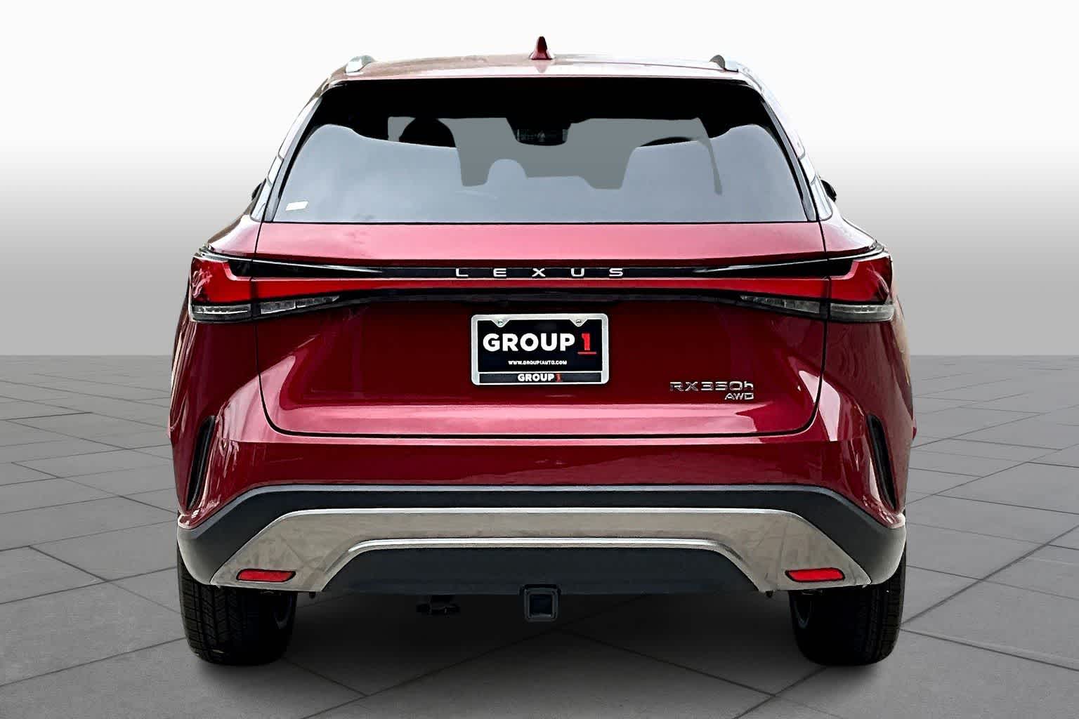 2026 Lexus RX 350h Luxury  Matador Red Mica at Lexus of Clear Lake