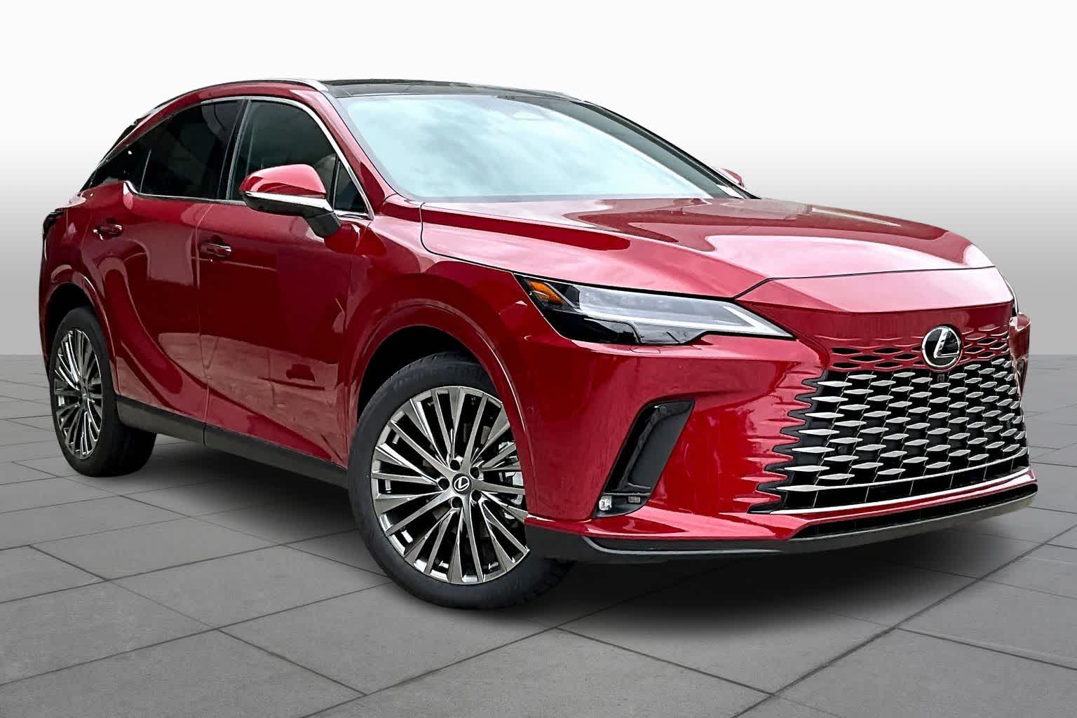 2026 Lexus RX 350h Luxury  Matador Red Mica at Lexus of Clear Lake